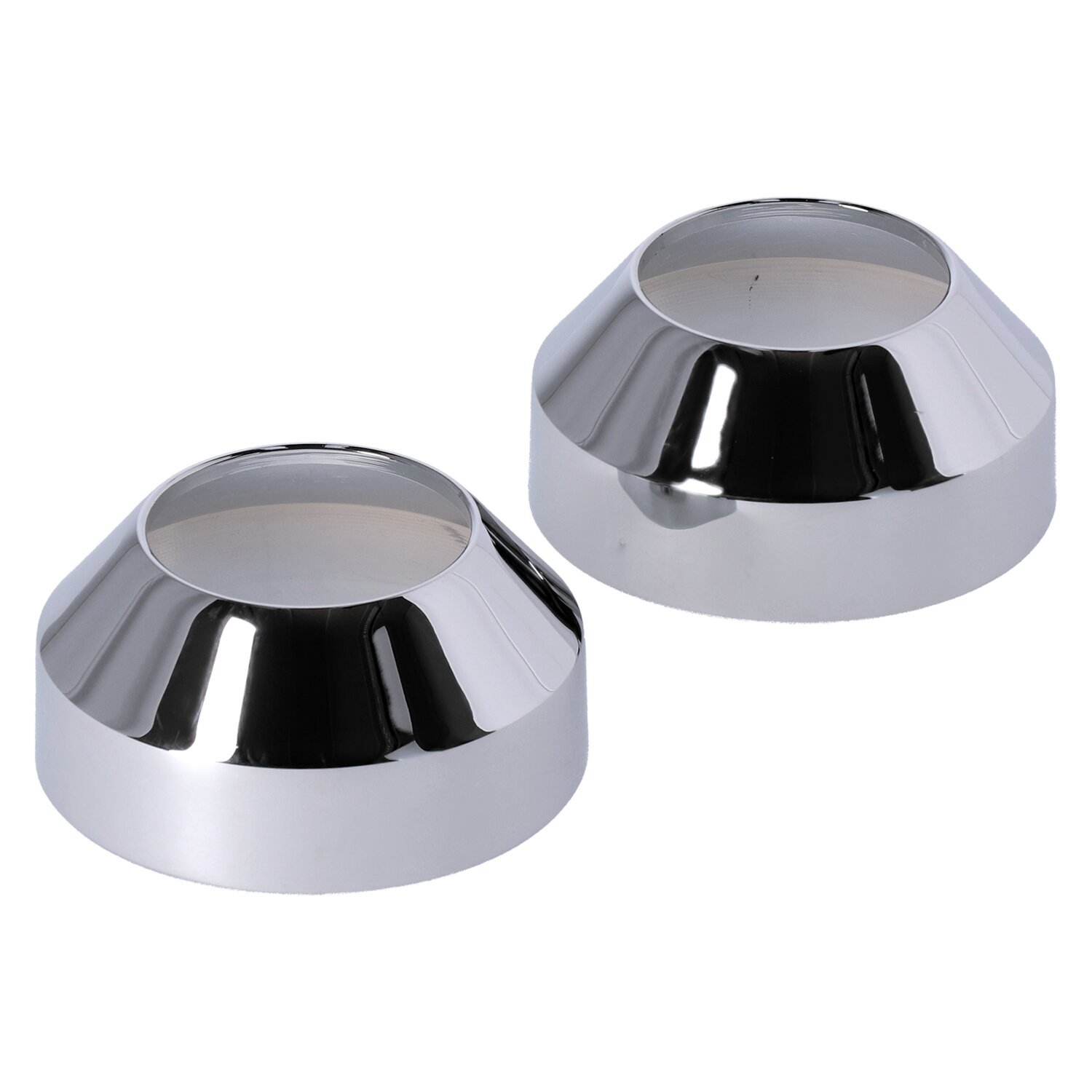Fork boot covers, Chrome