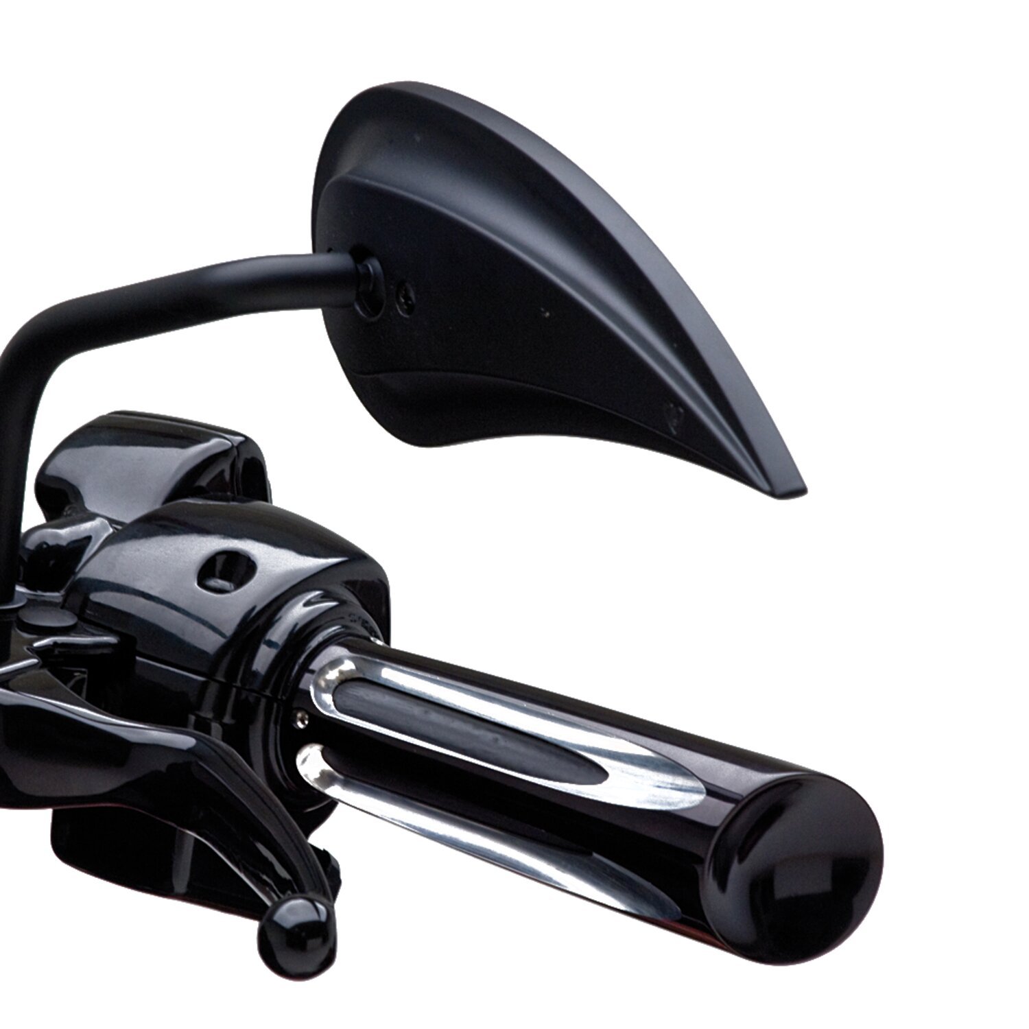 Arlen Ness, Billet deep cut comfort grips, Black