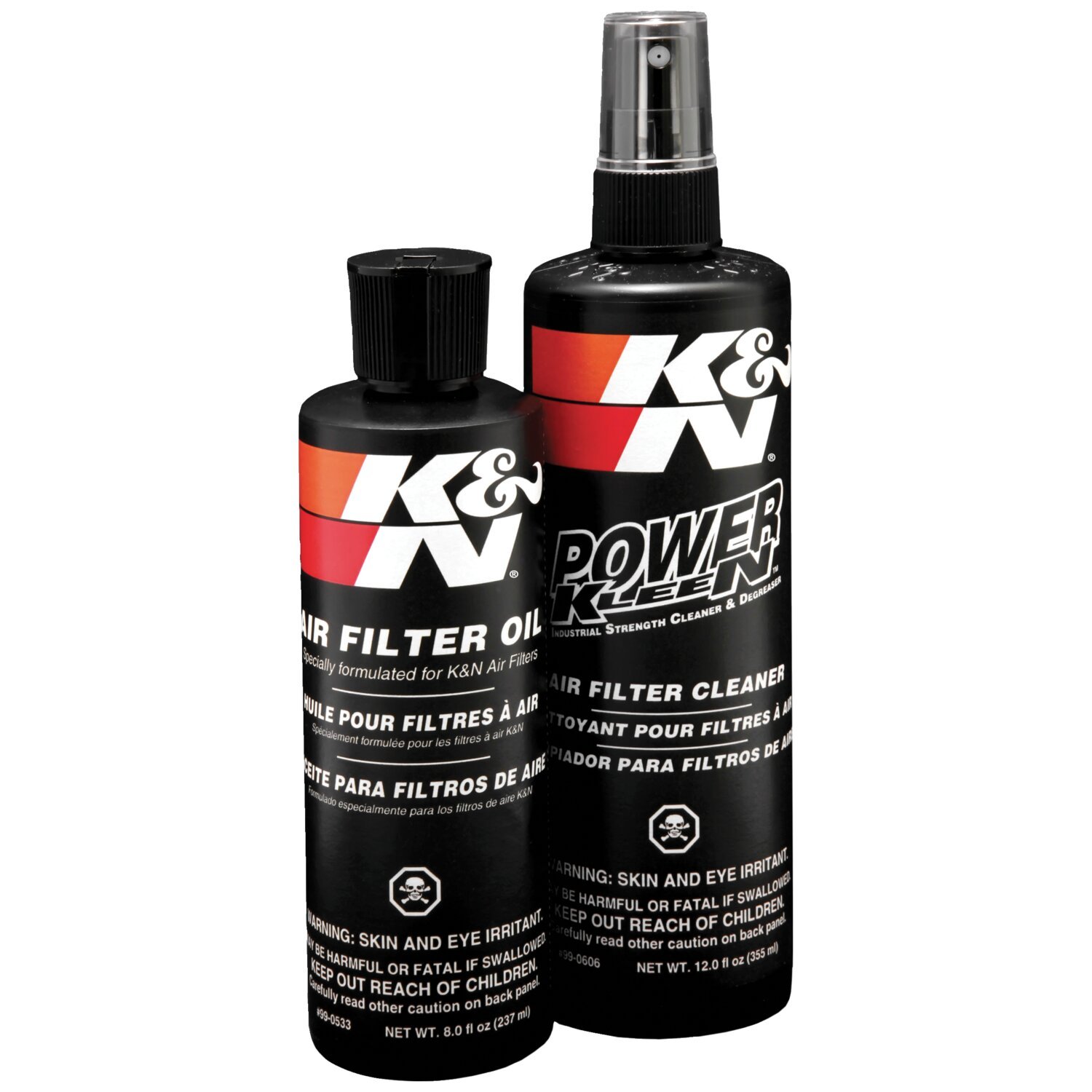 K&N, Recharger air filter service kit, Red