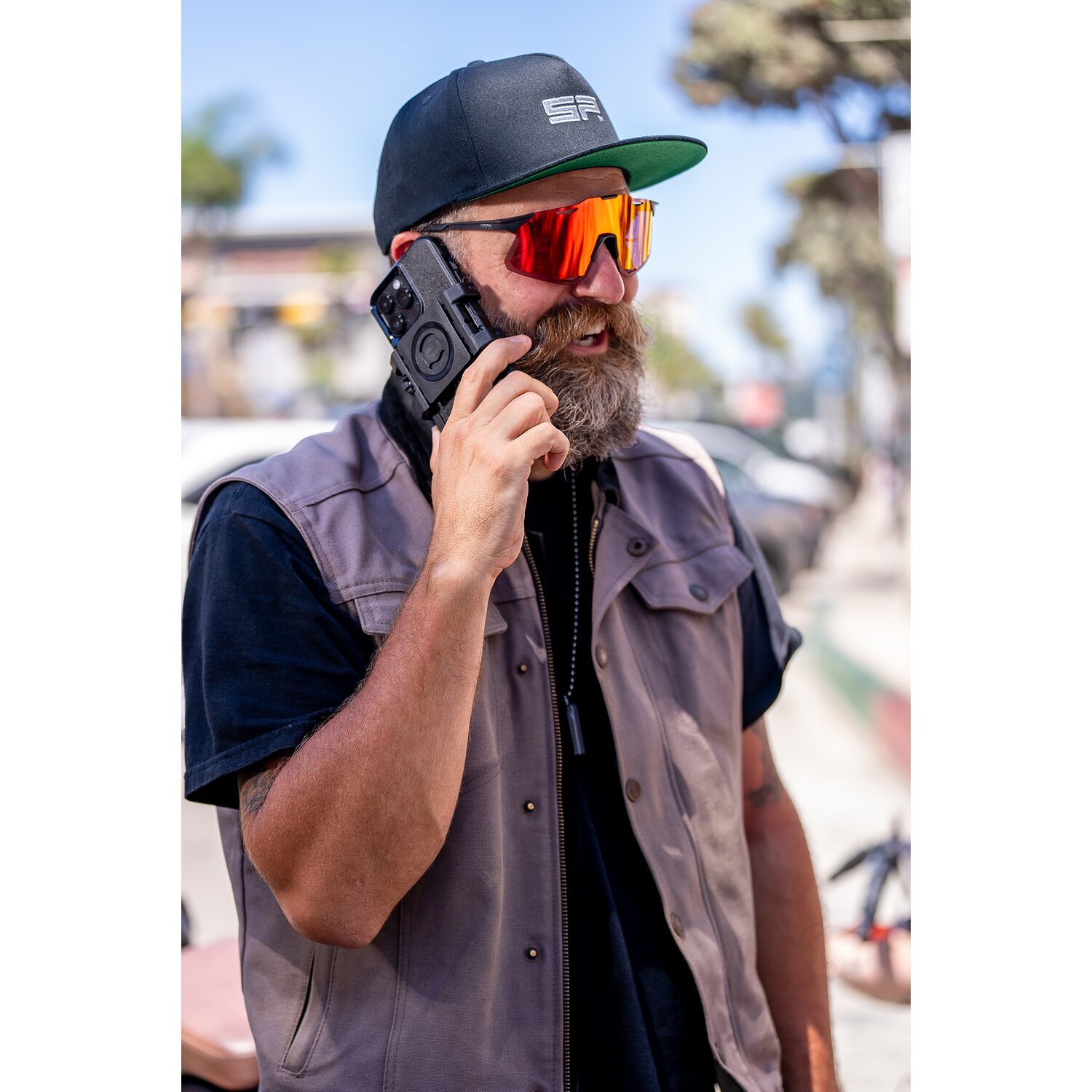 SP Connect™, Universal Phone Clamp Max SPC+, Black