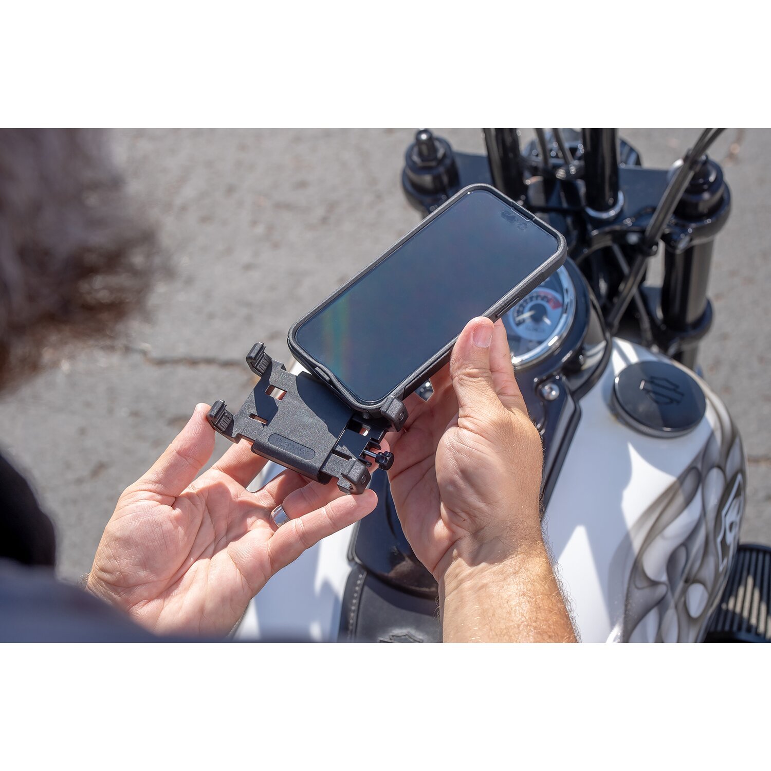 SP Connect™, Universal Phone Clamp Max SPC+, Black