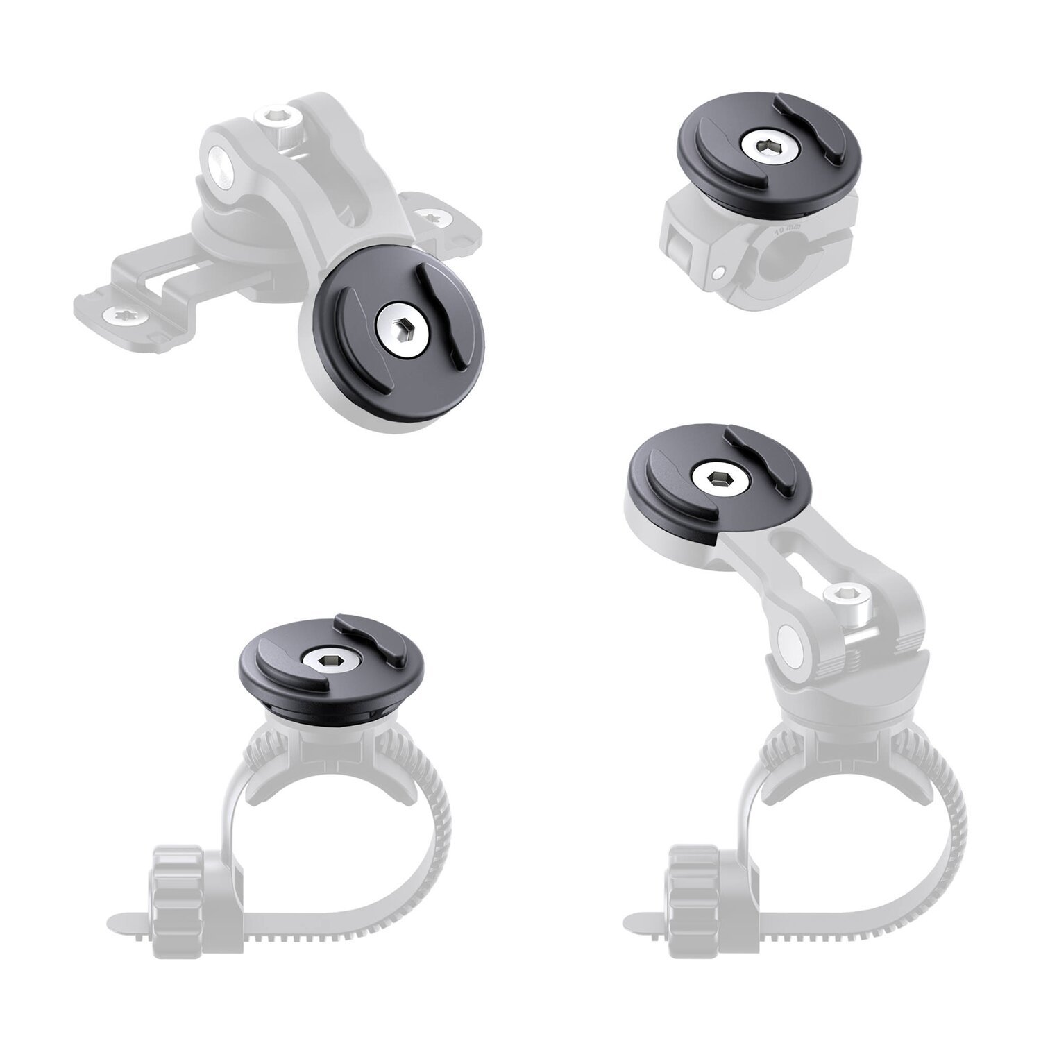 SP Connect™, Head SPC+ Brake, Micro Bike, Uni Bike, Mirror, Black