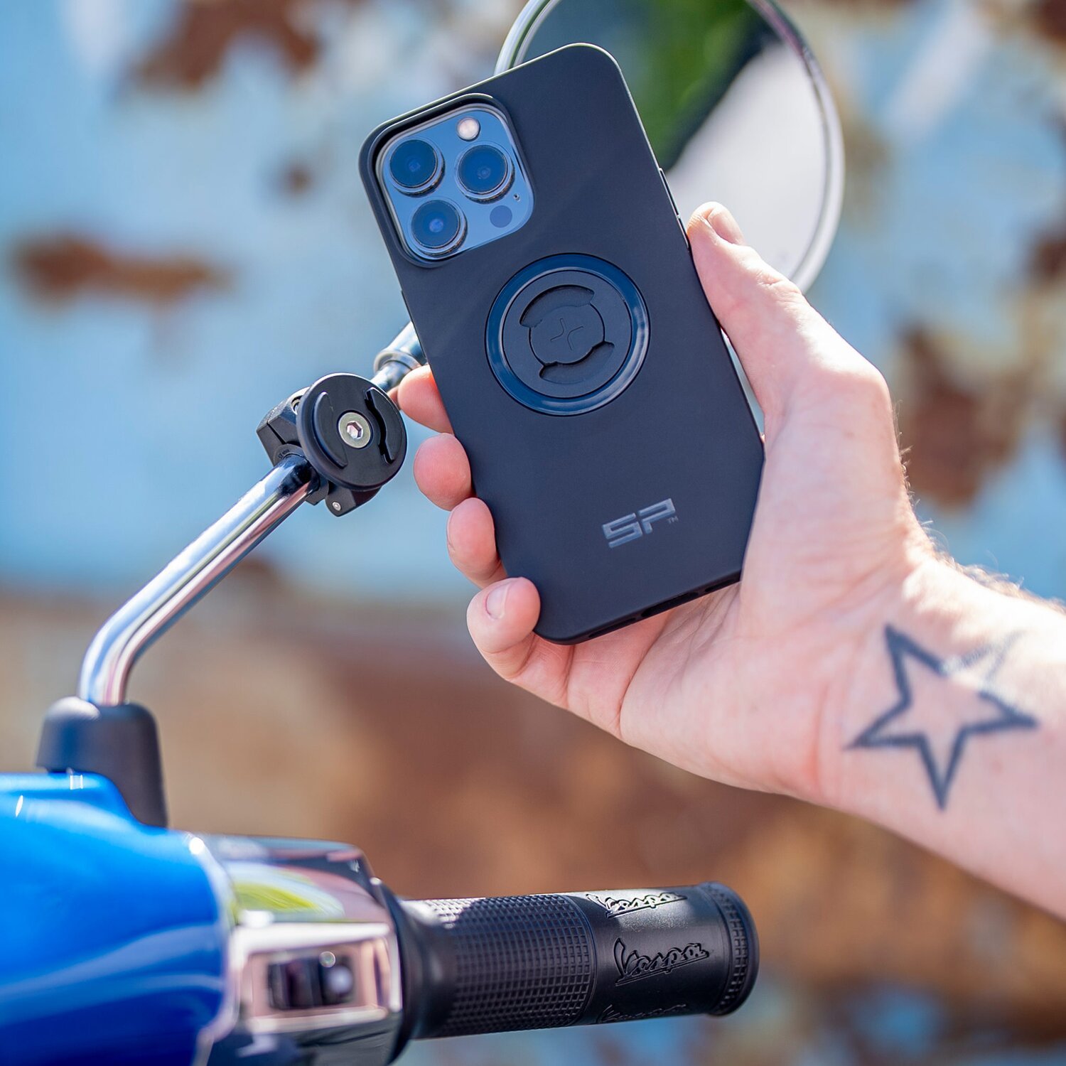 SP Connect™, Head SPC+ Brake, Micro Bike, Uni Bike, Mirror, Black