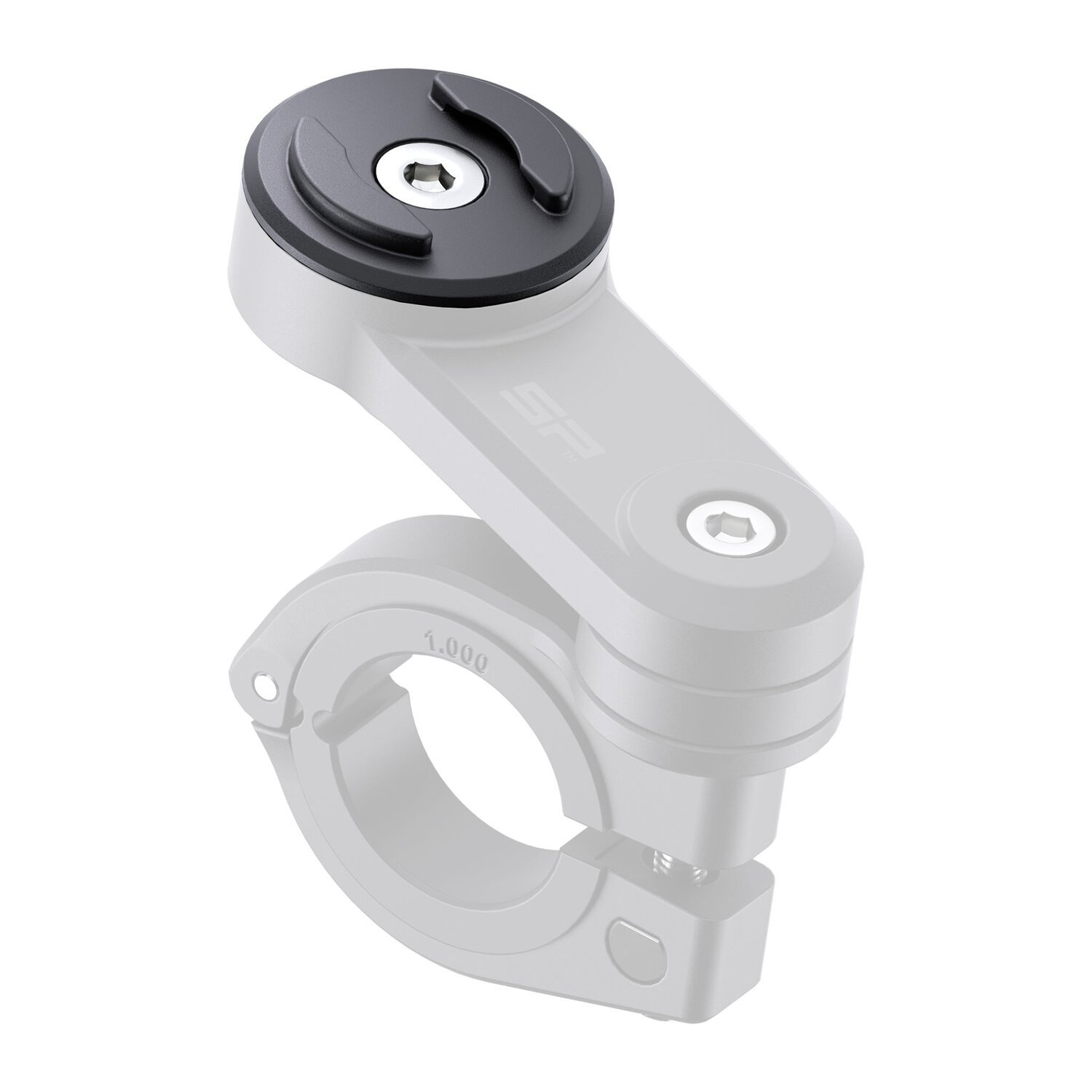 SP Connect™, Head adapter SPC to SPC+ for Moto Mount LT, Black