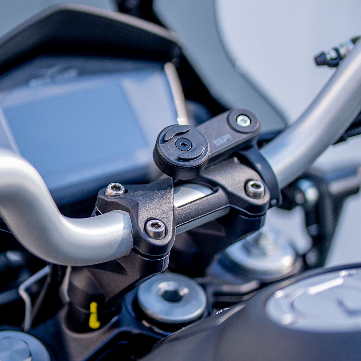 SP Connect™, Head adapter SPC to SPC+ for Moto Mount LT, Black