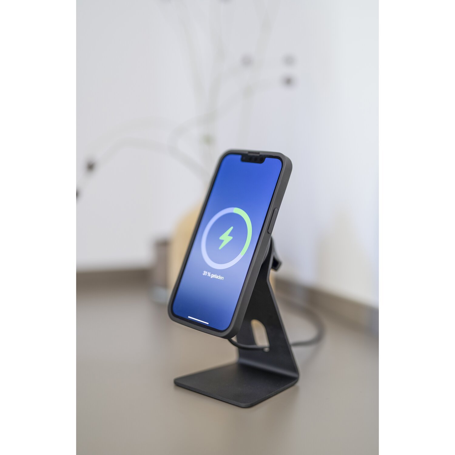 SP Connect™, Charging Office Stand phone case holder SPC+, Black