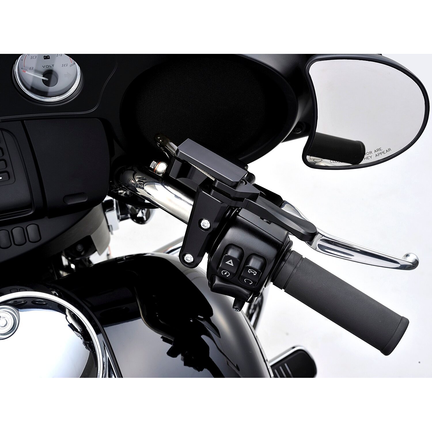 Daytona, Transmission reverse gear kit, Black, Chrome