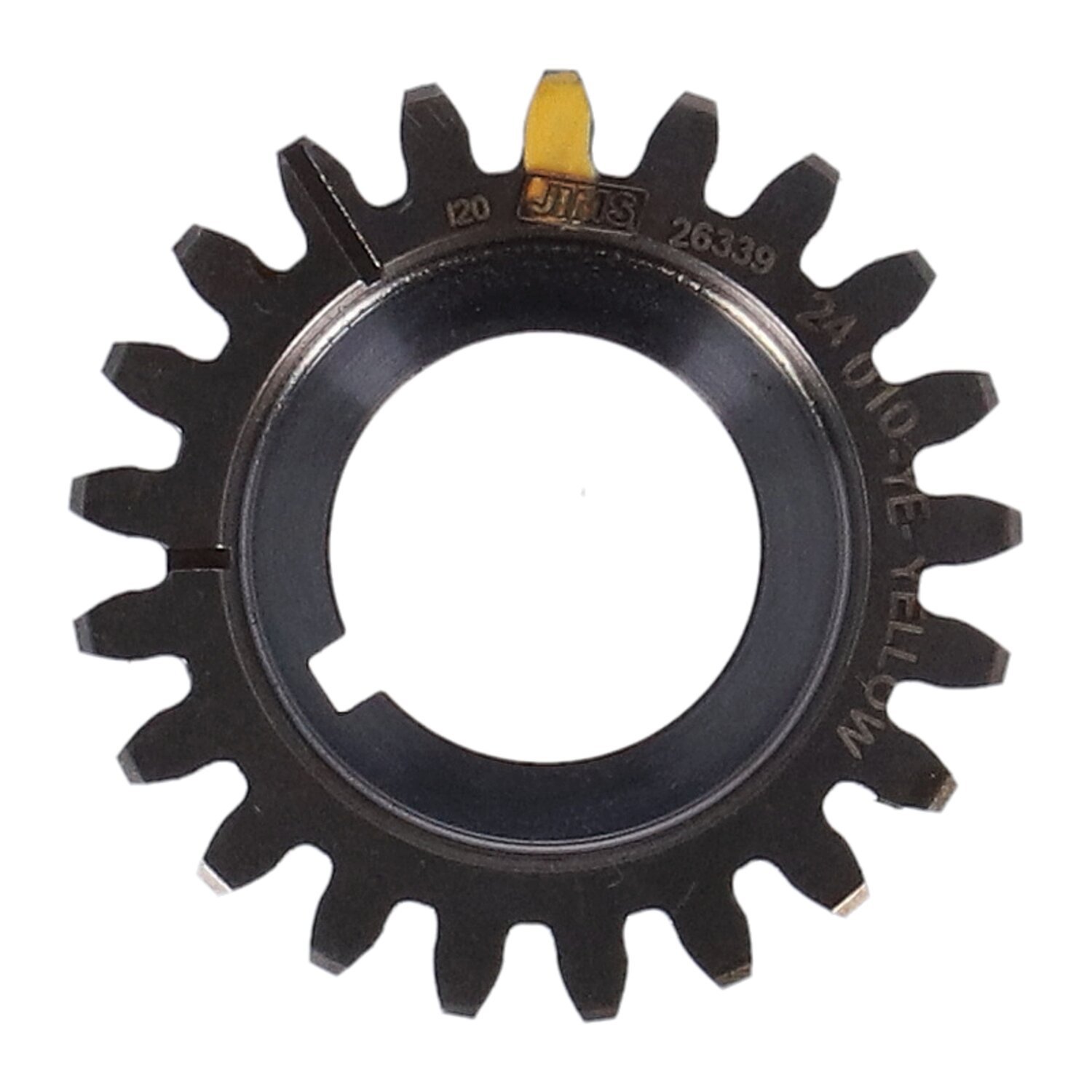 JIMS, pinion gear 54-77, Yellow