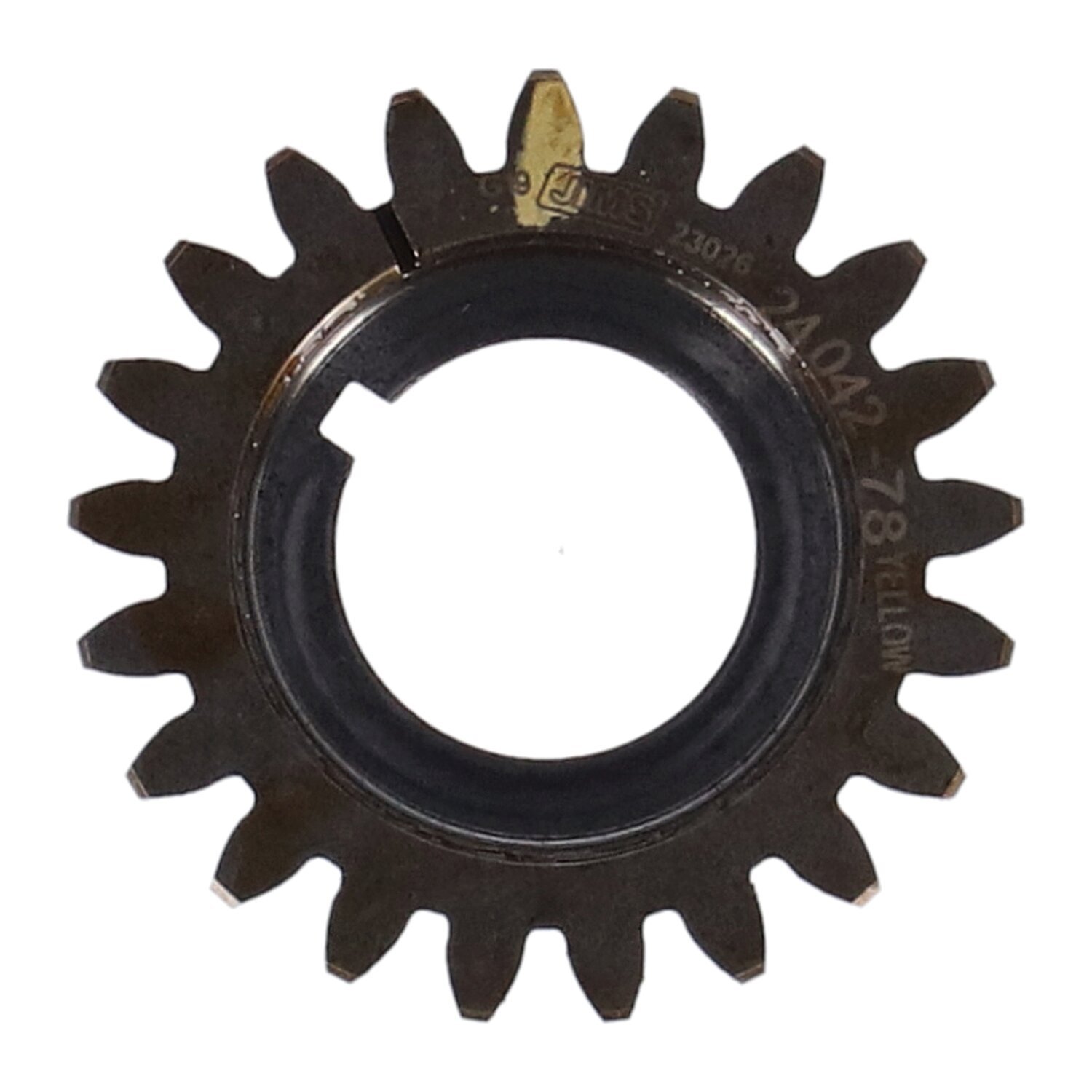 JIMS, pinion gear L77-89, Yellow