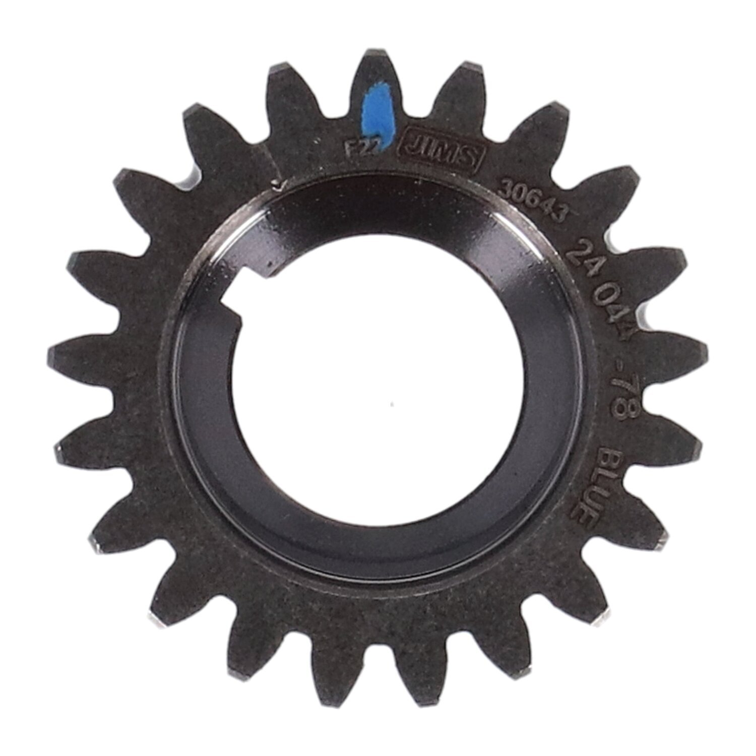JIMS, pinion gear L77-89, Blue
