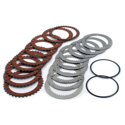 Replacement for 961330 JIMS high performance clutch kit. Includes steel and friction plates. 