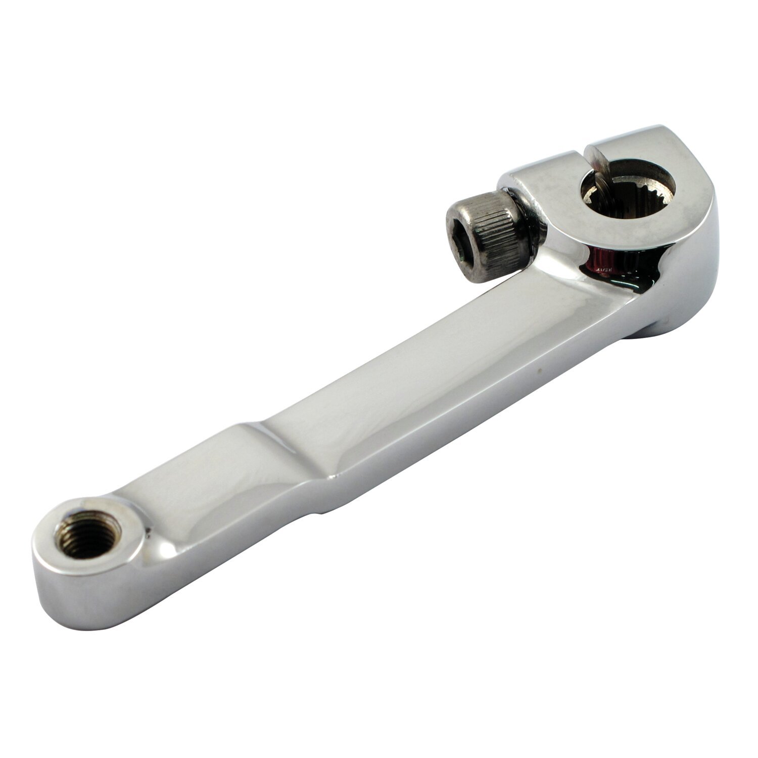 JIMS, shifter arm on transmission, Chrome