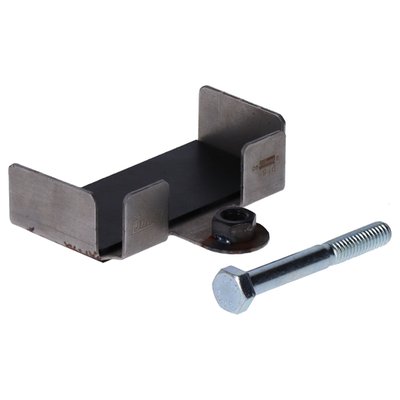 Rear; Holds caliper pistons square to their bores; prevents damage to pistons or bores