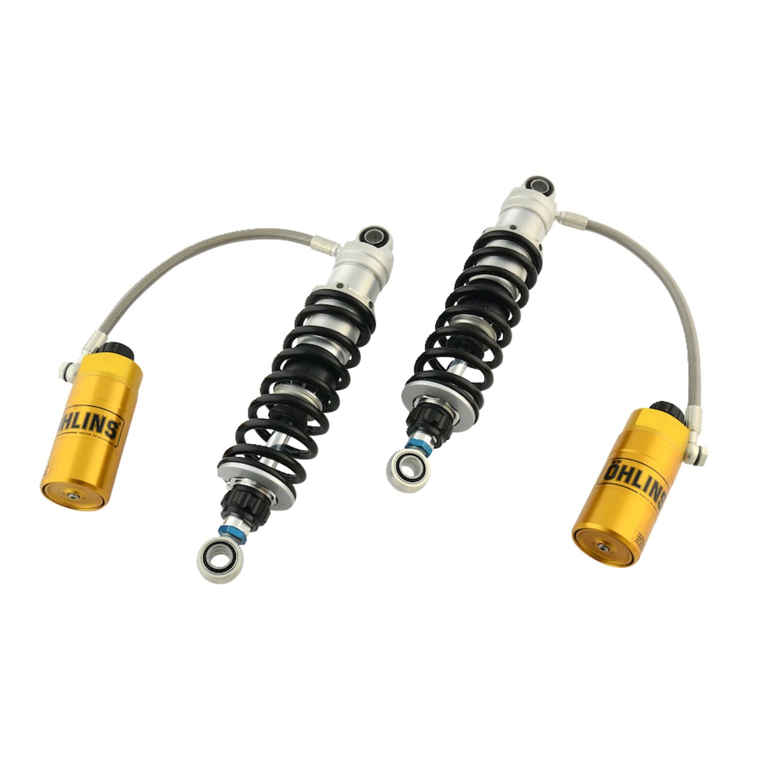 Öhlins, STX36 Twin rear shock absorbers, Black, Clear
