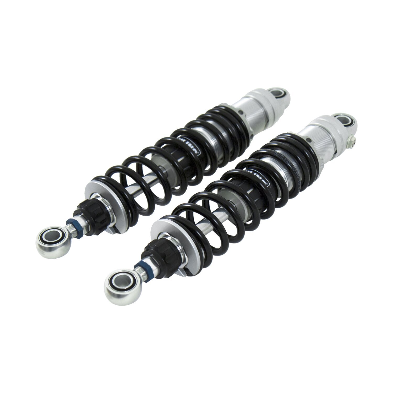 Öhlins, STX36 Twin rear shock absorber set. 329mm, Black, Clear