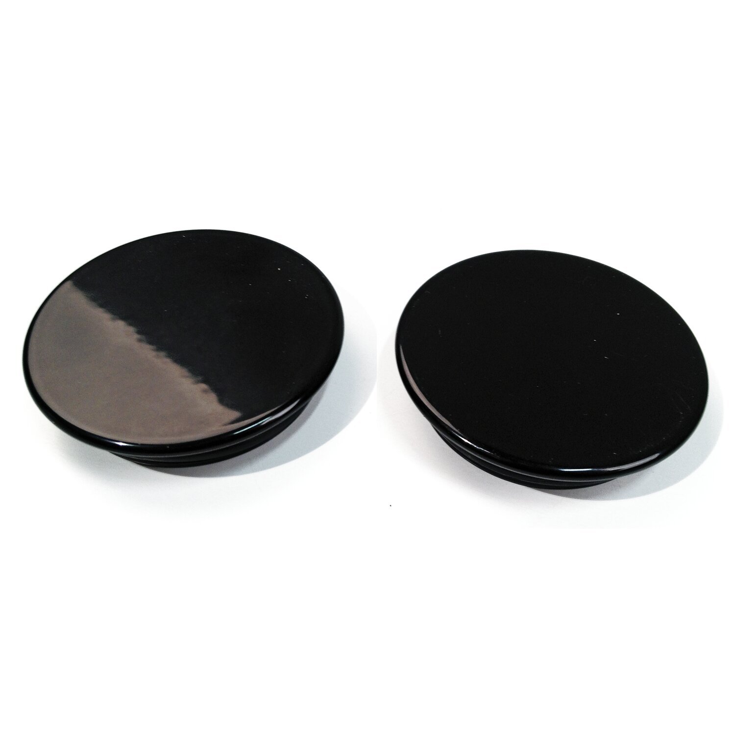 Cult-Werk, swingarm axle bolt cover kit. Gloss black