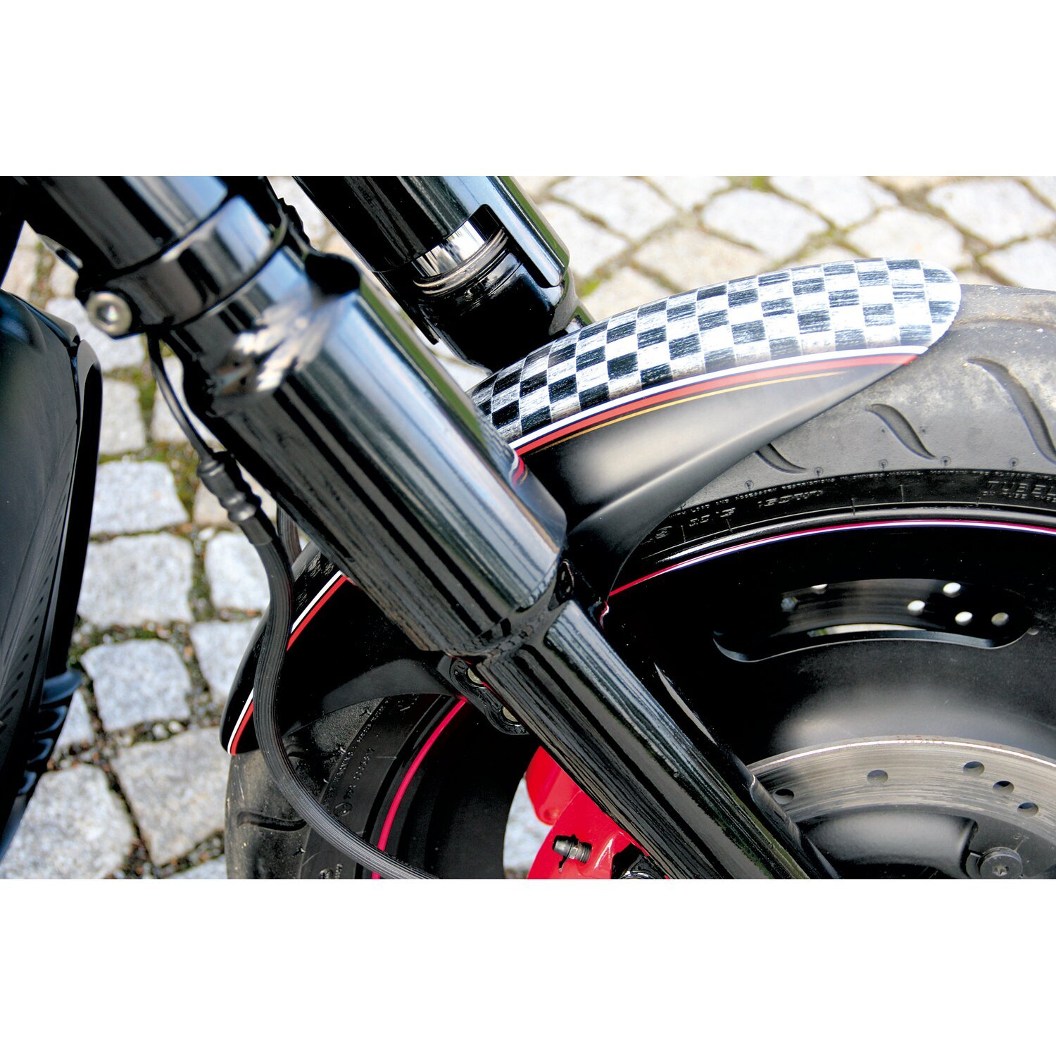 Cult-Werk. 'GT' front fender, Black