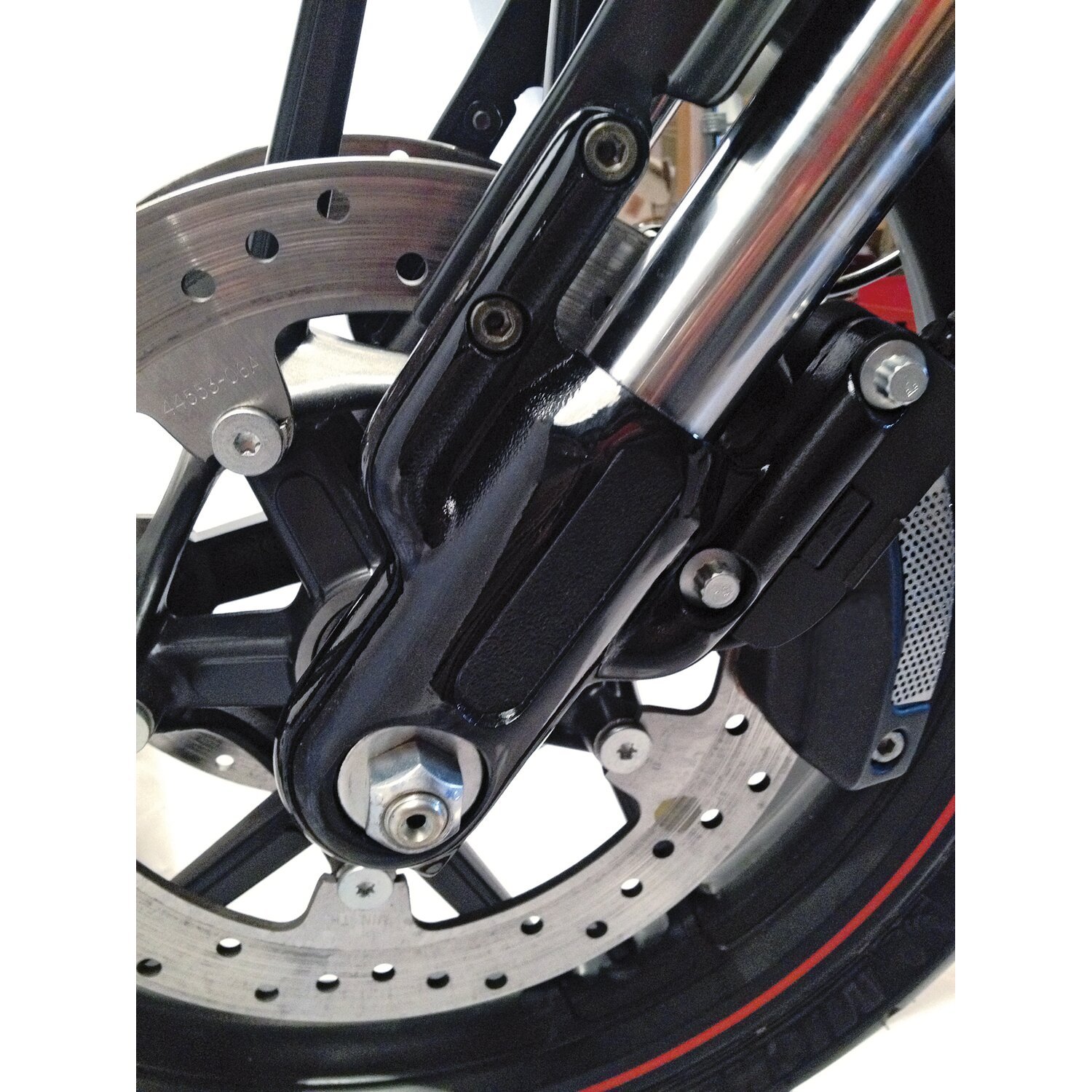 Cult-Werk, front fender bolt kit, Black