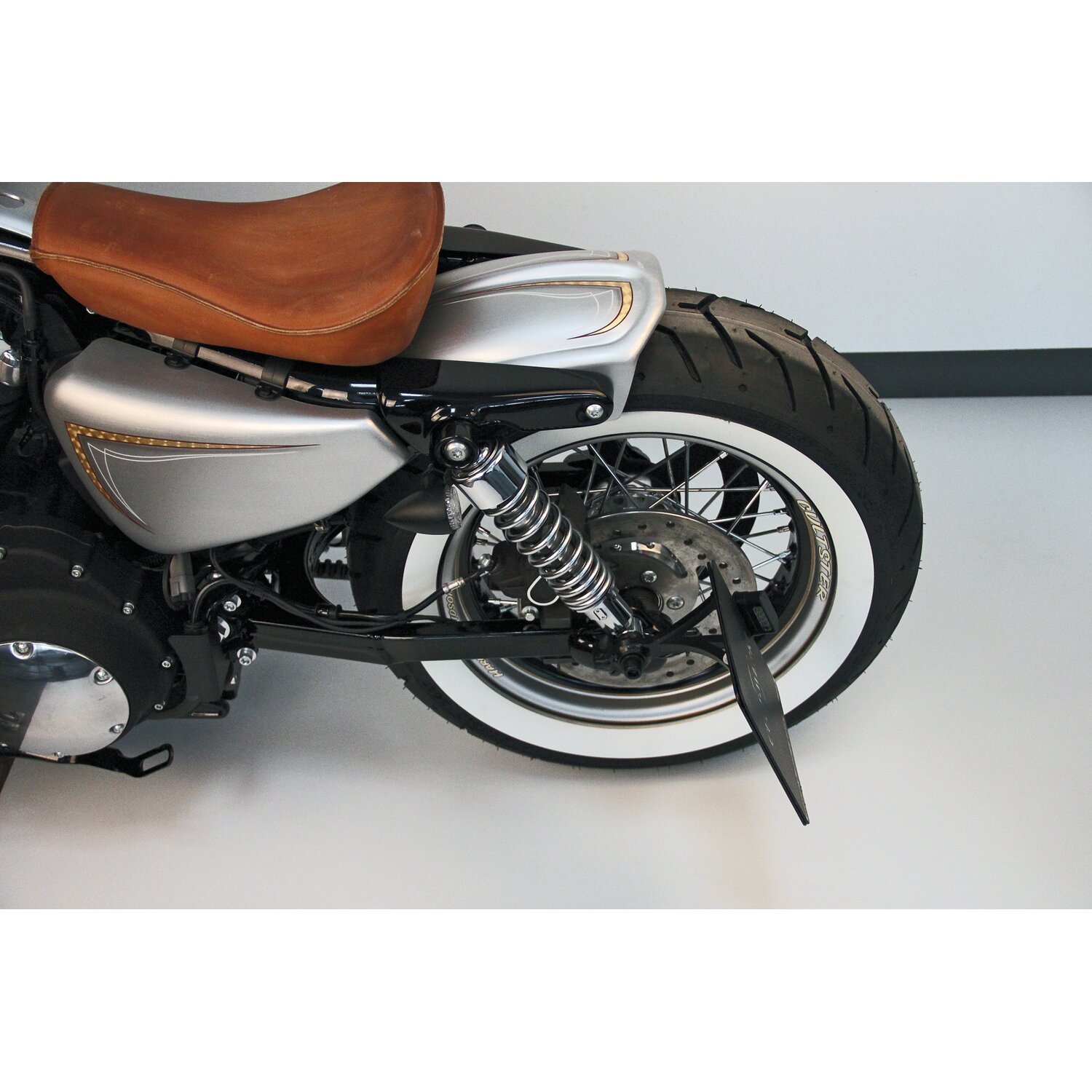 Cult-Werk, XL 'Old School' rear fender, black, Matte