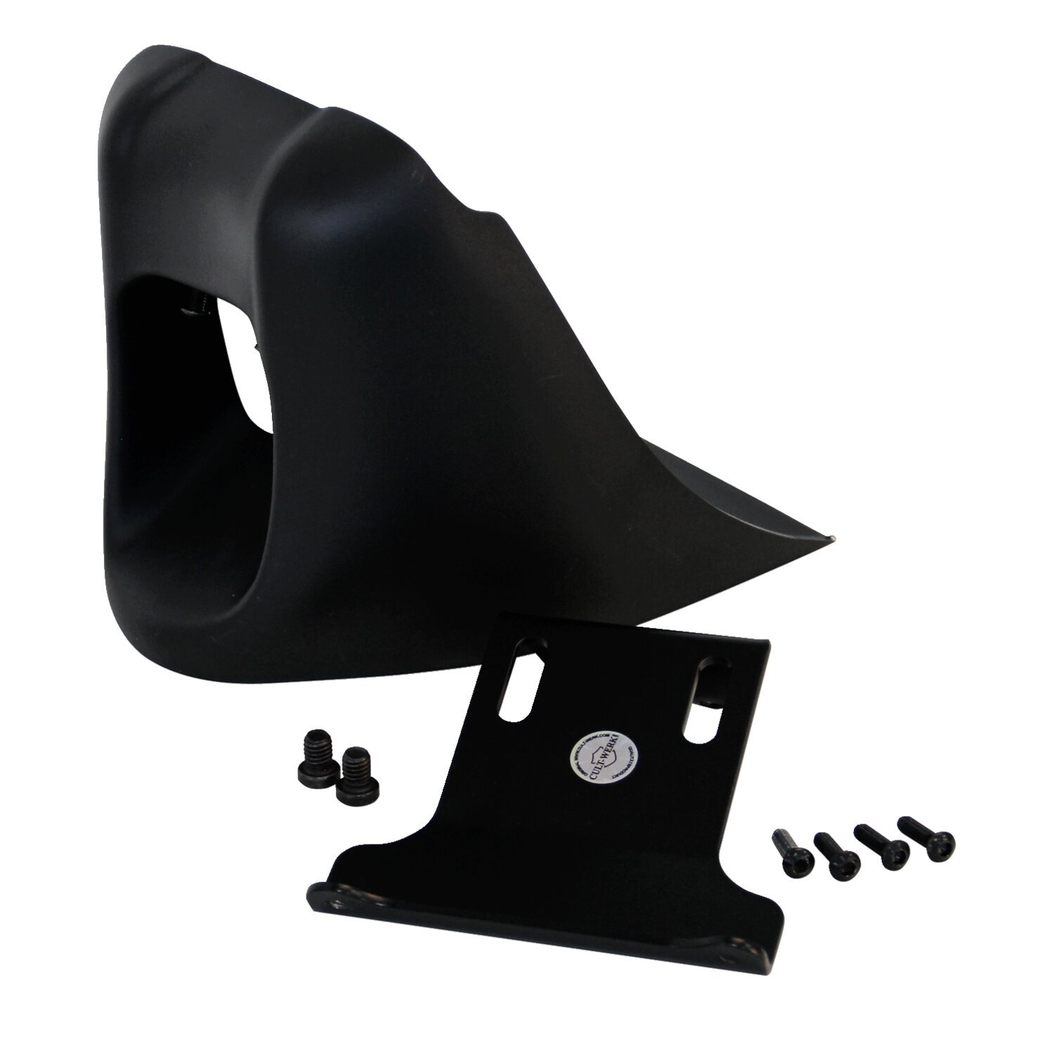 Cult-Werk, bug spoiler 'Bobber, Black, Matte
