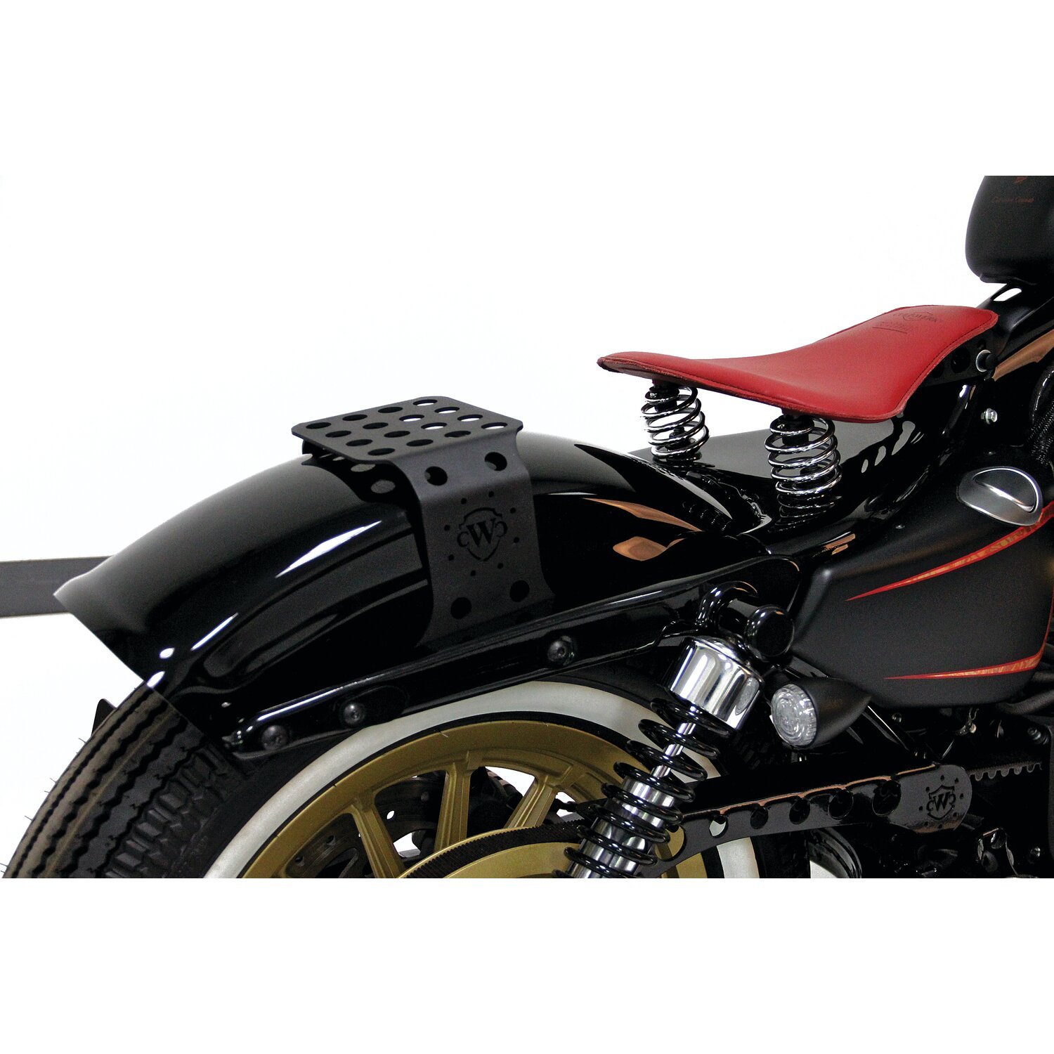 Cult-Werk, 'Original Short' XL rear fender, Black, Gloss