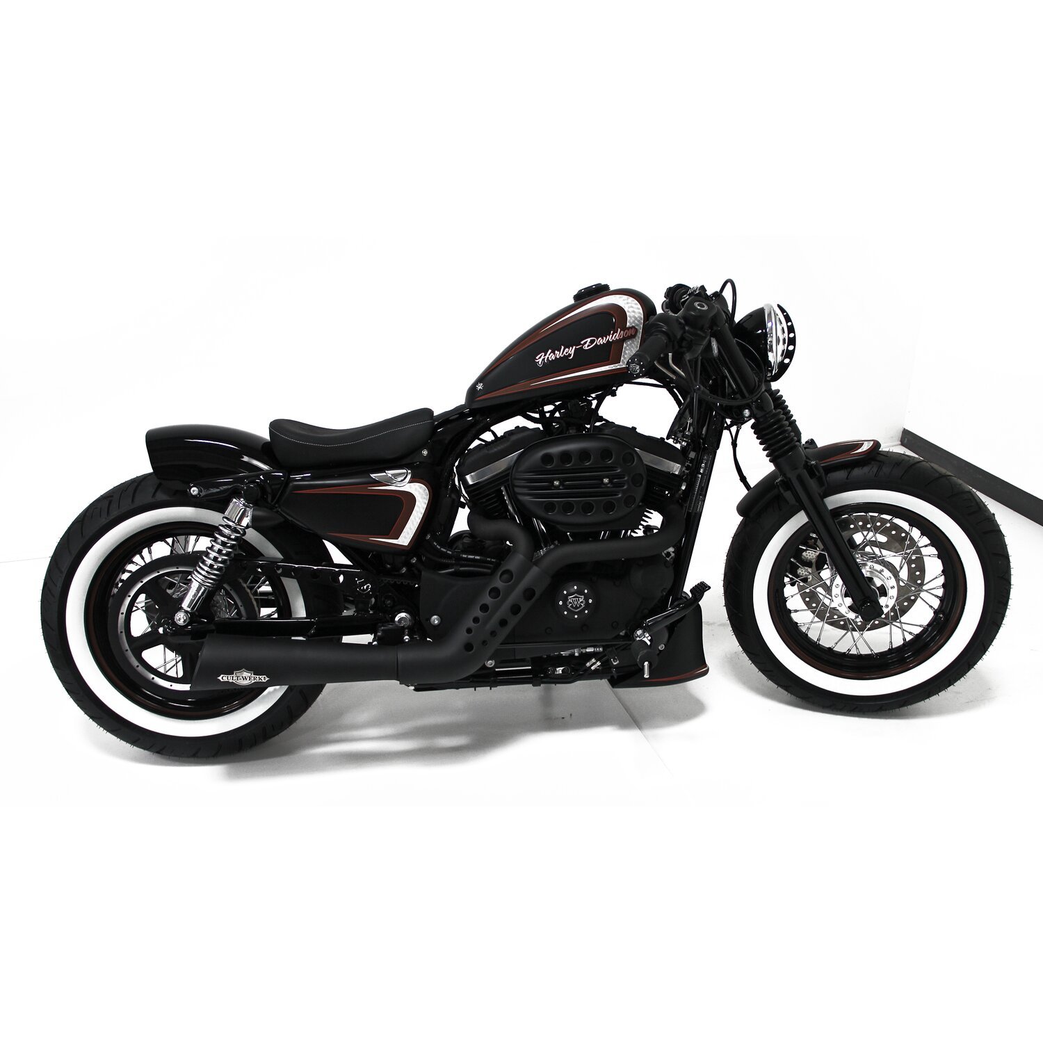 Cult-Werk, 'Short' XL rear fender, Black, Gloss