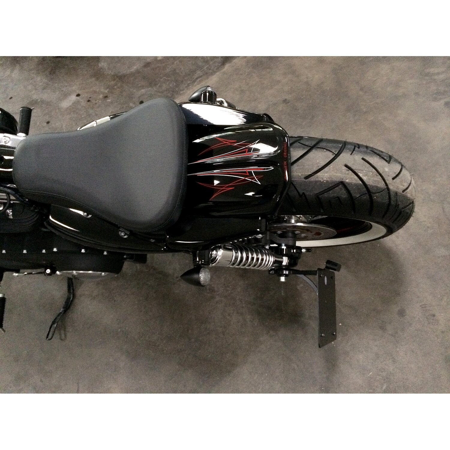 Cult-Werk, XL 'Old School' rear fender, Black, Gloss