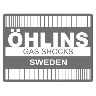 If you like Öhlins, you really need these stickers also. Put them on your bike, car, toolbox or fridge whatever you like.
