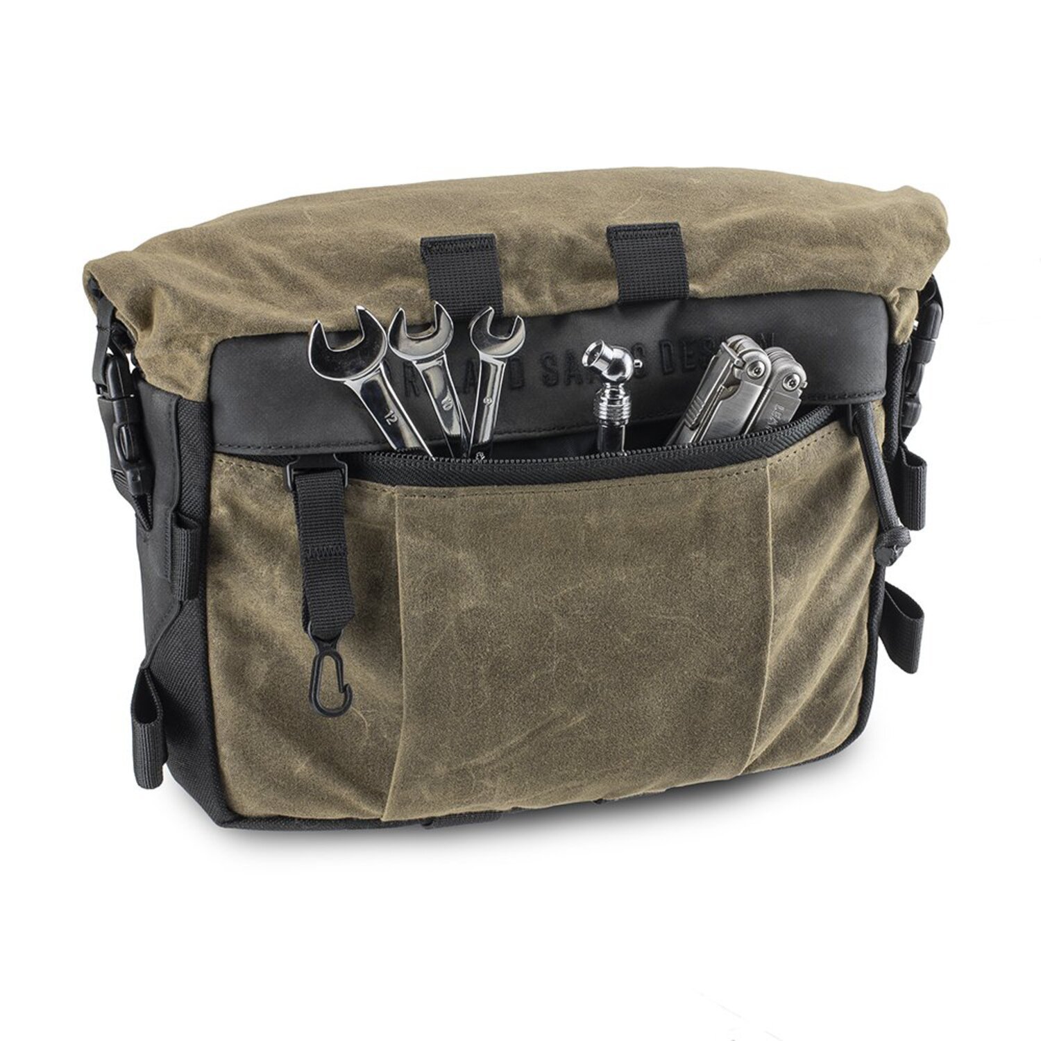 RSD X Kriega Roam handlebar bag ranger, Black