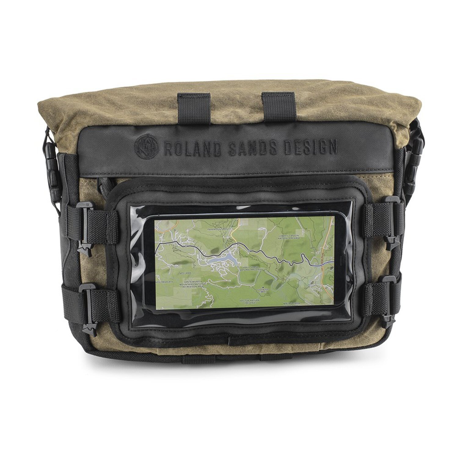 RSD X Kriega Roam handlebar bag ranger, Black