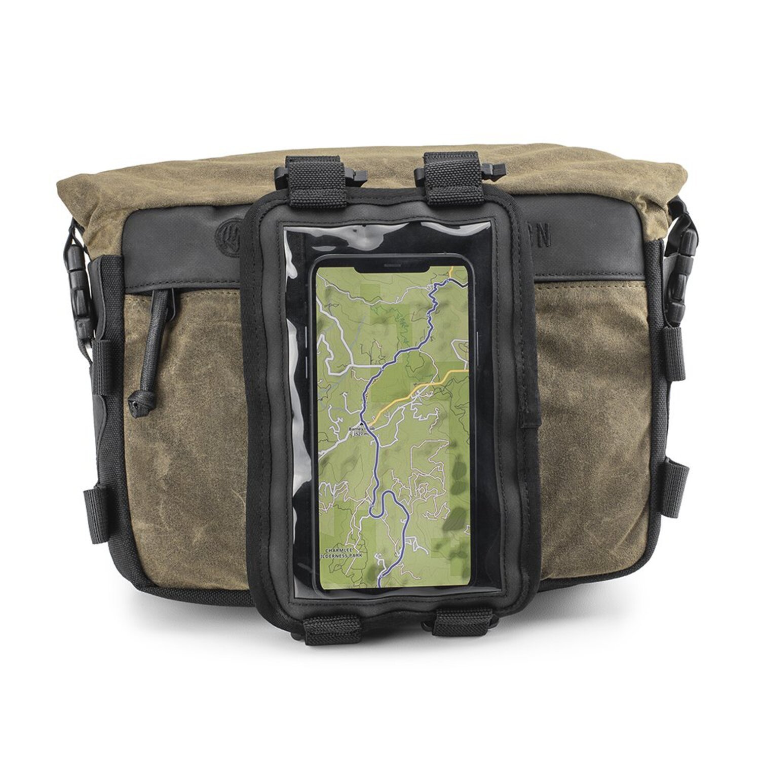 RSD X Kriega Roam handlebar bag ranger, Black