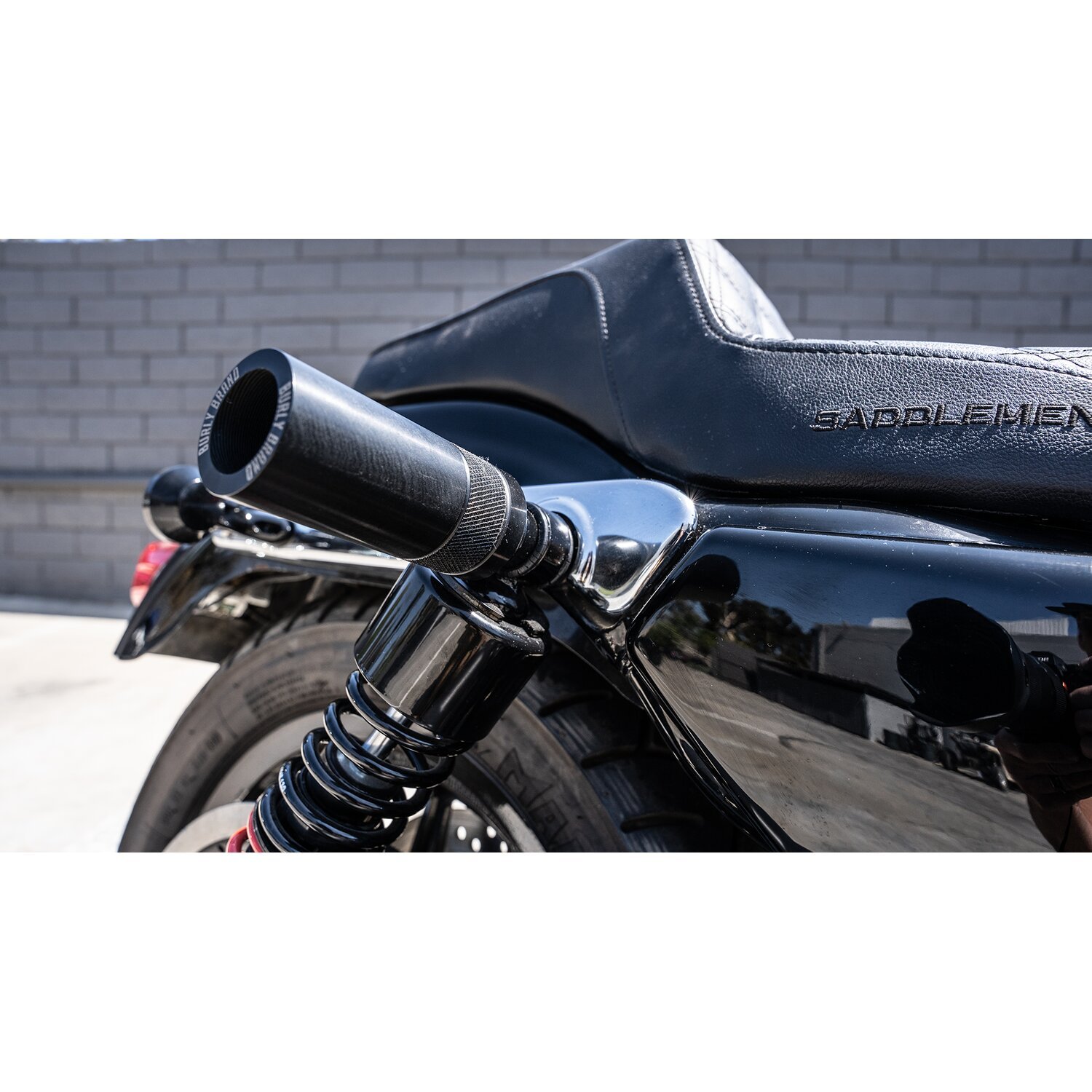 Burly Brand, Brawler crash bar kit XL Sportster, Black