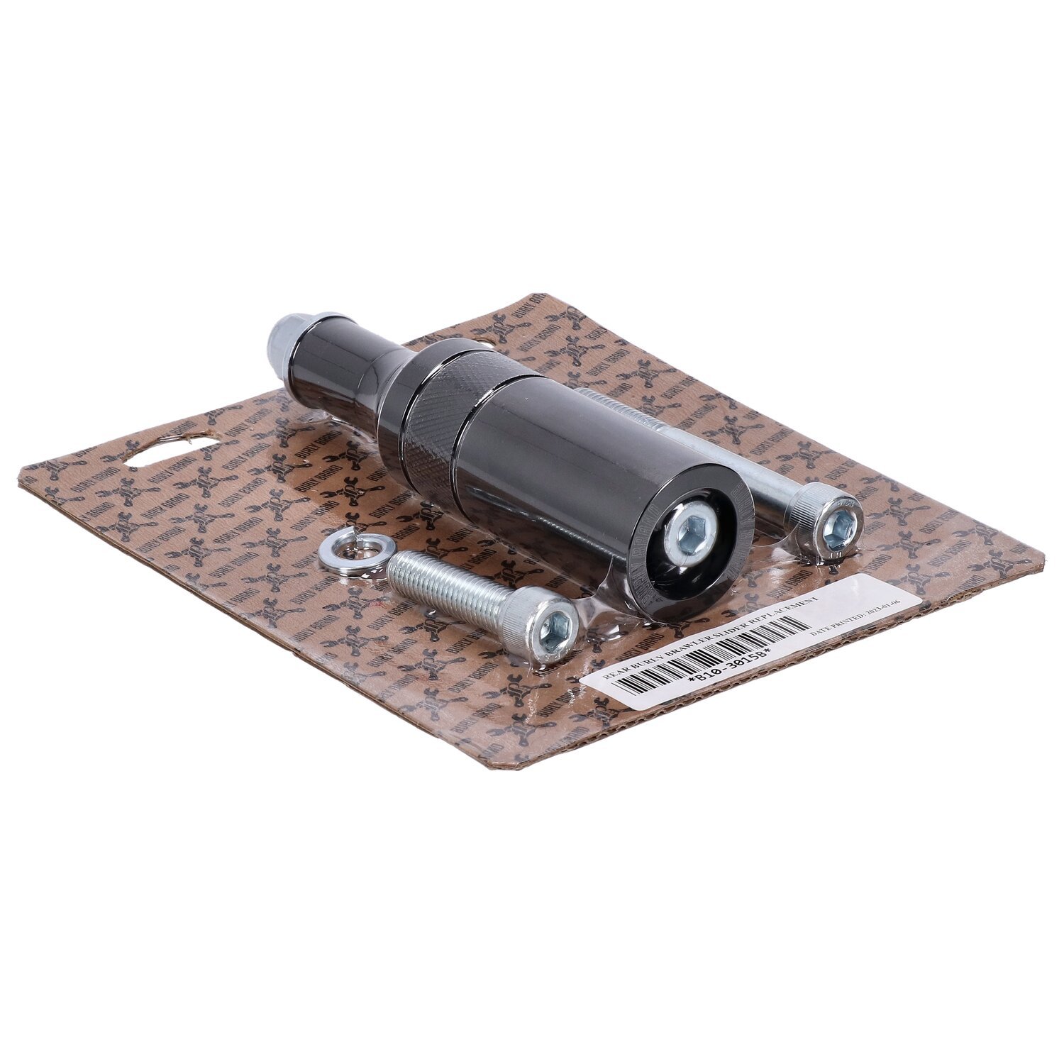 Burly Brand, rear Delrin replacement slider kit, Black