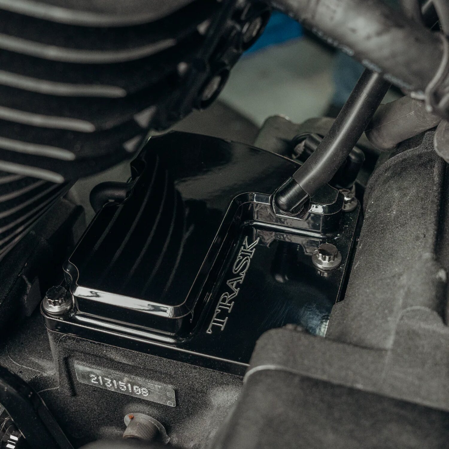 Trask, 'CheckM8' vented transmission top cover