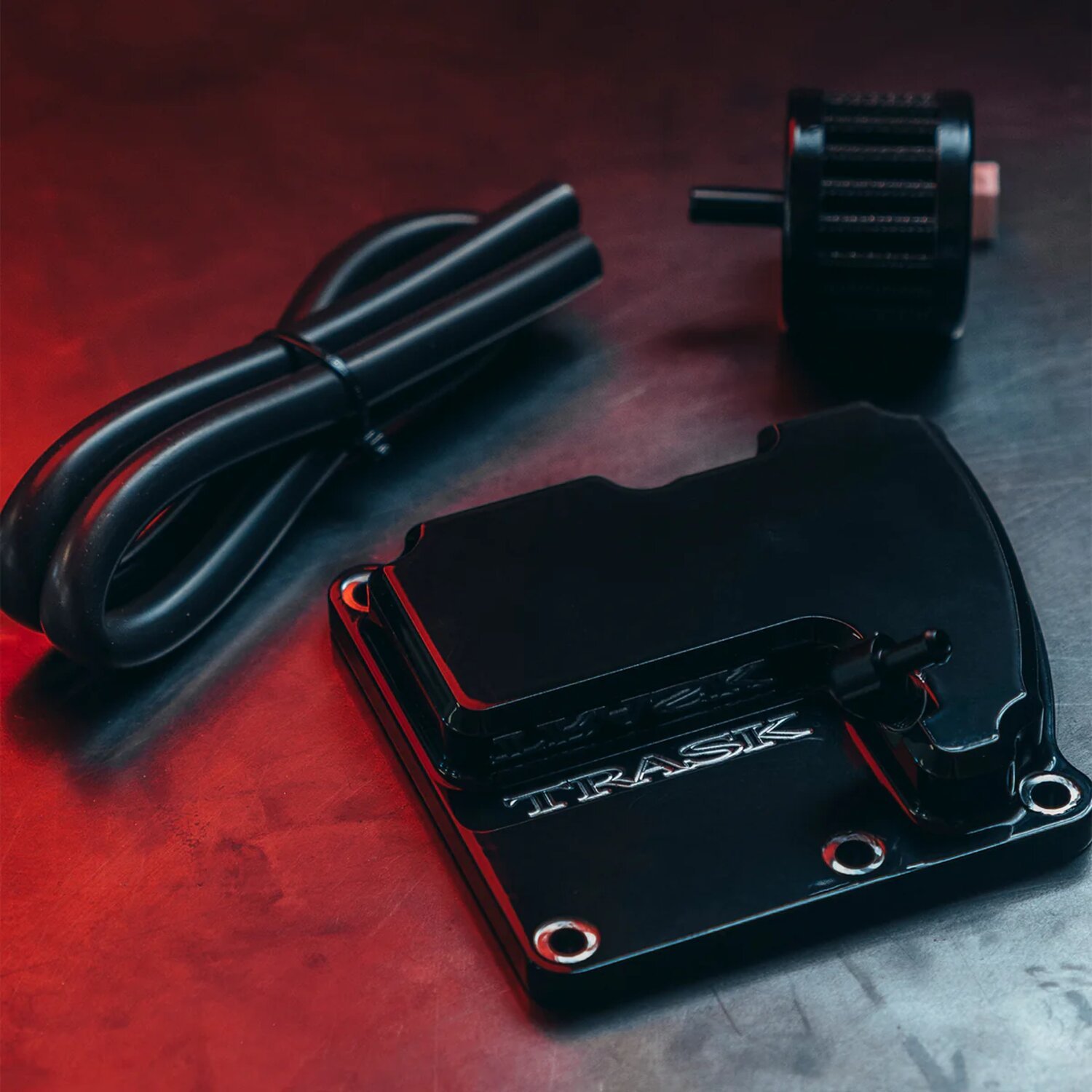 Trask, 'CheckM8' vented transmission top cover