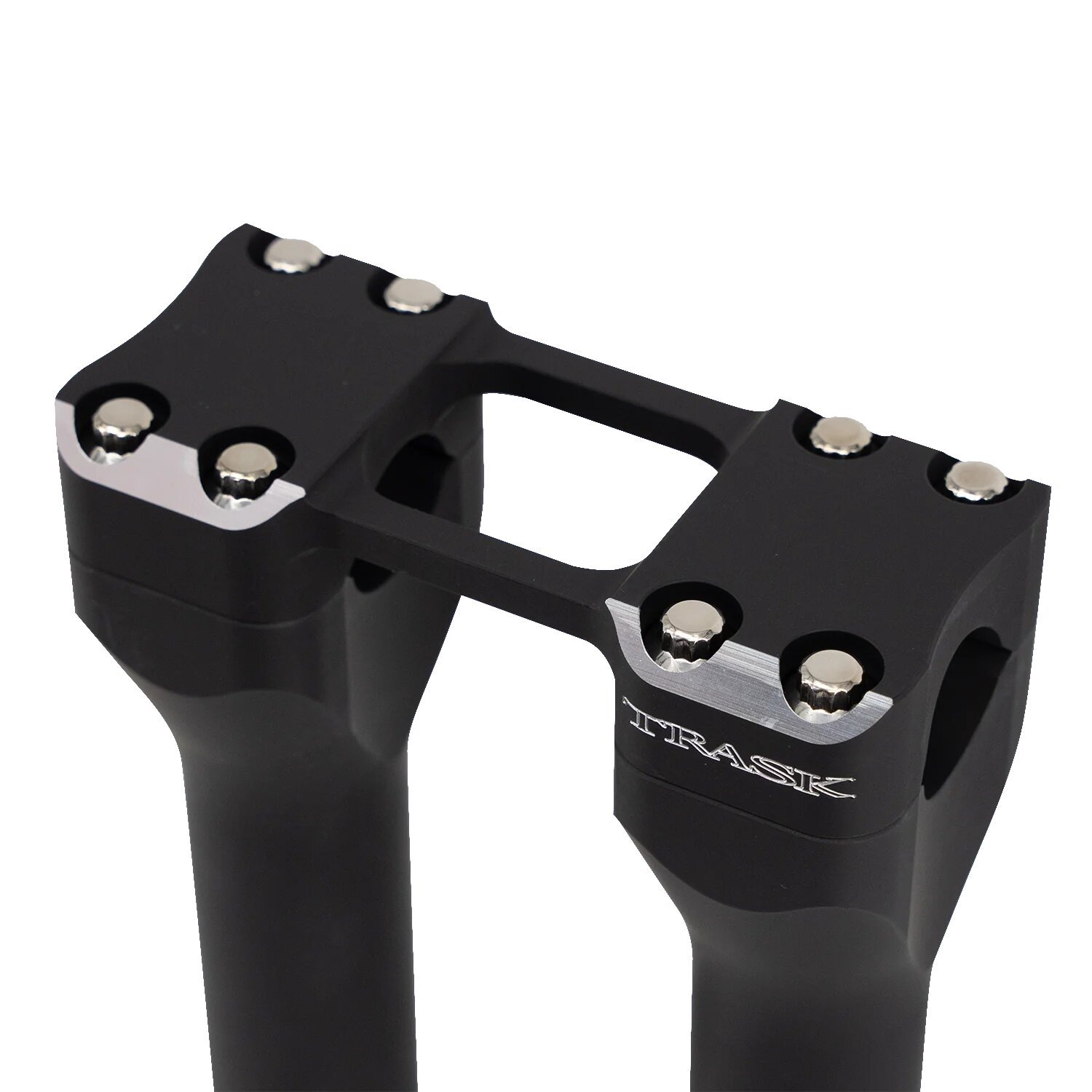Trask, Assault risers 6". Black reverse cut, Ceramic