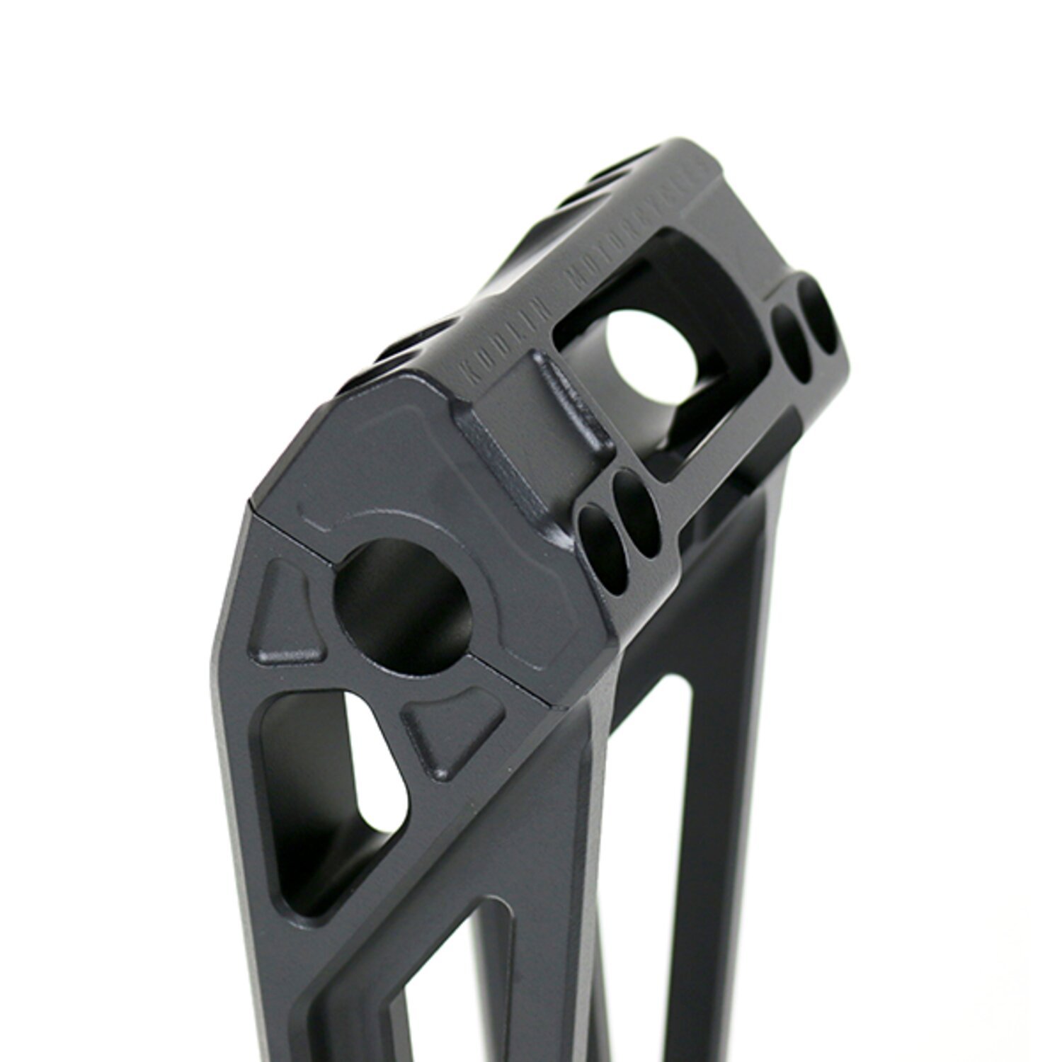 Kodlin, Fastback risers for OEM digital speedo. 10, Black, Anodized