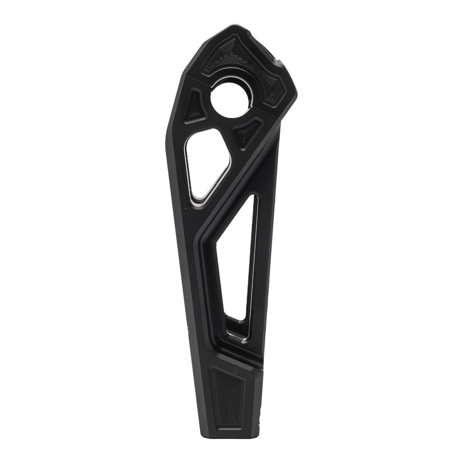 Kodlin, Fastback risers for OEM digital speedo. 8, Black, Anodized