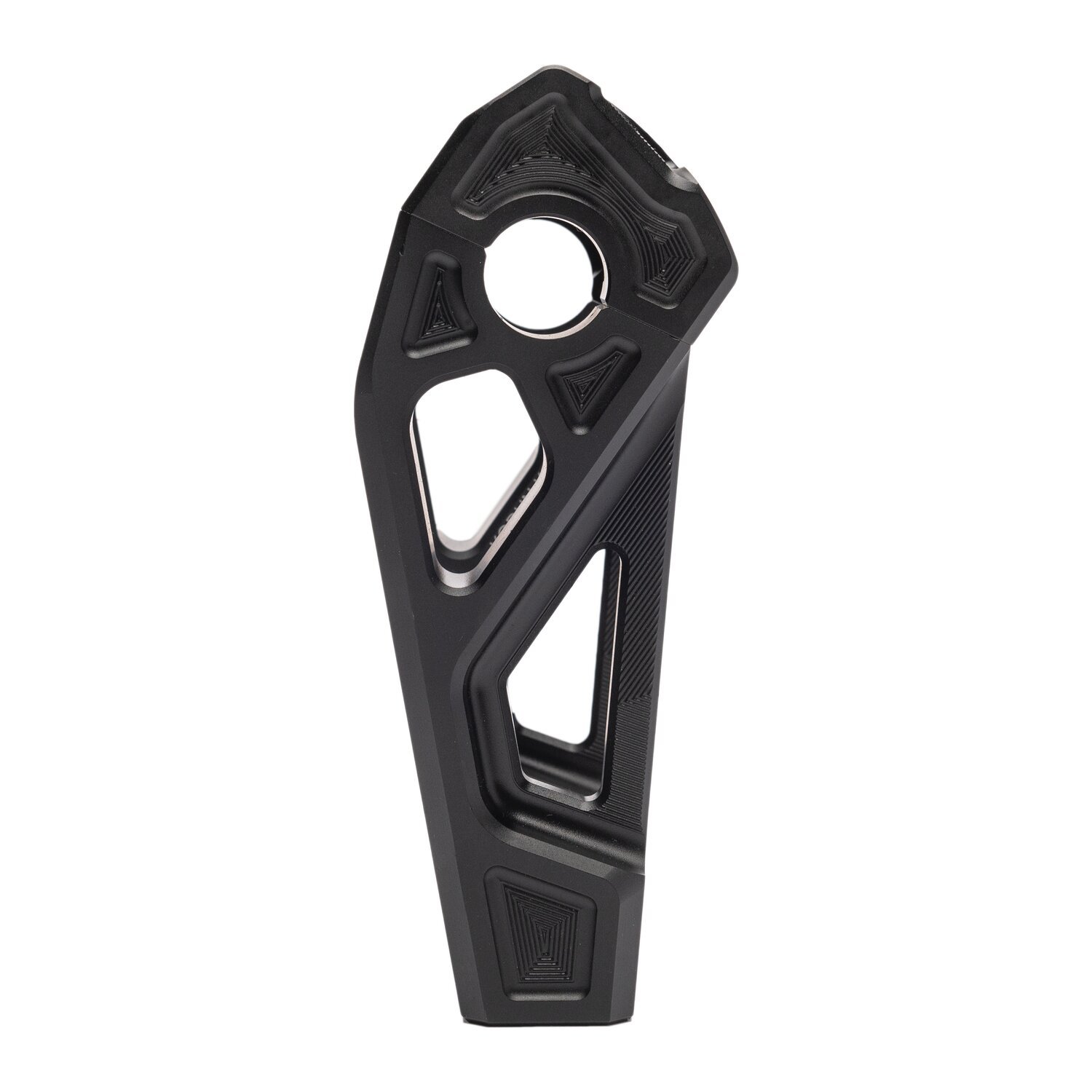Kodlin, Fastback risers for OEM digital speedo. 6, Black, Anodized
