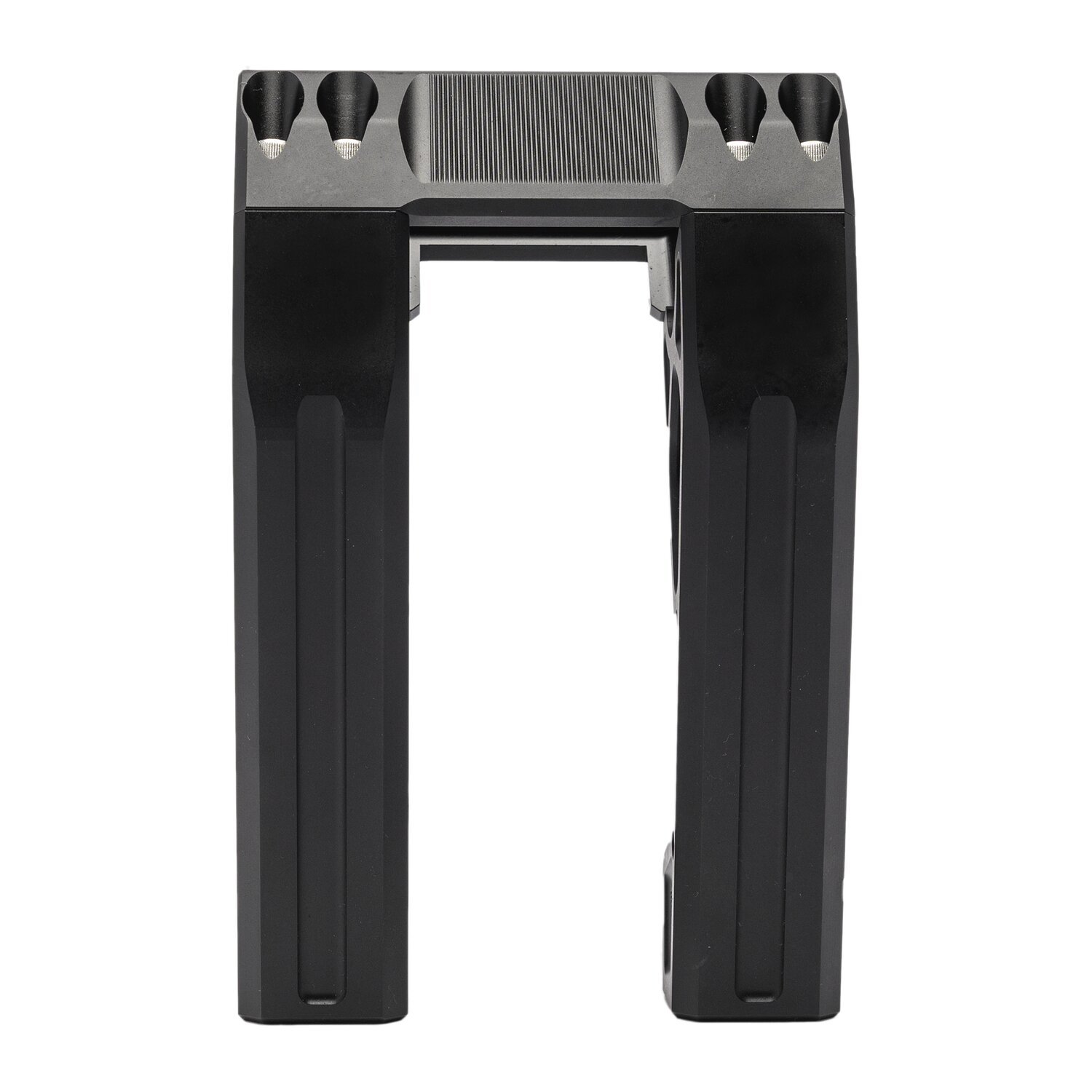 Kodlin, Fastback risers for OEM digital speedo. 6, Black, Anodized