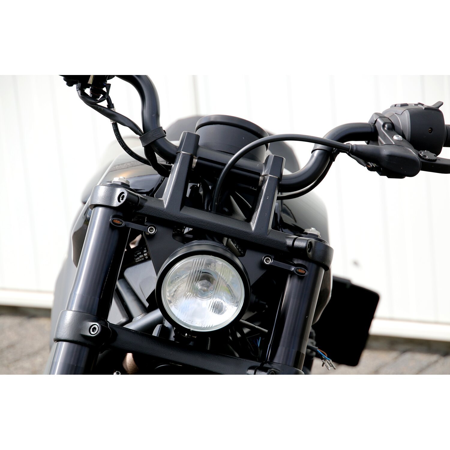 Kodlin, Sportster S headlamp conversion bracket, Black, Matte