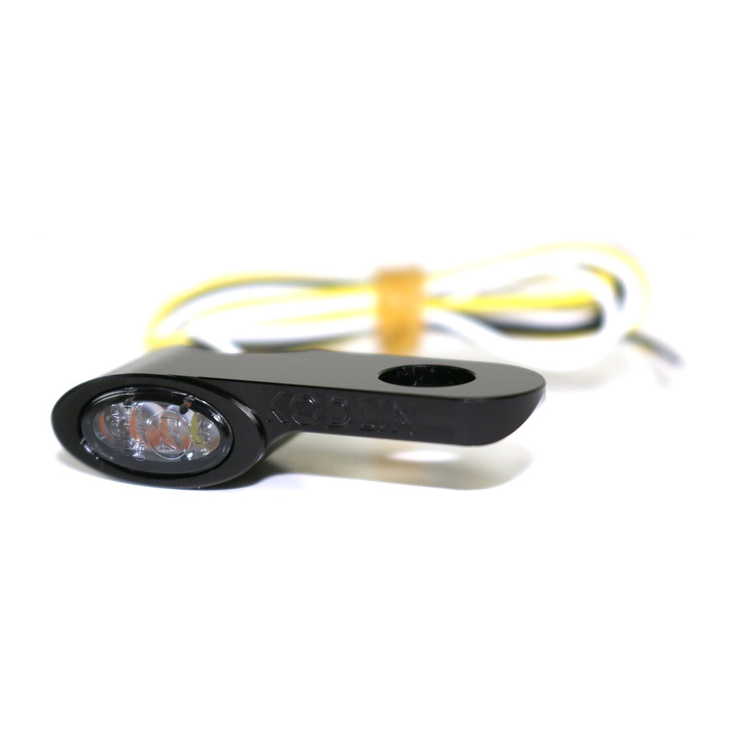 Kodlin, Elypse LED mini turn signals. Front, Black