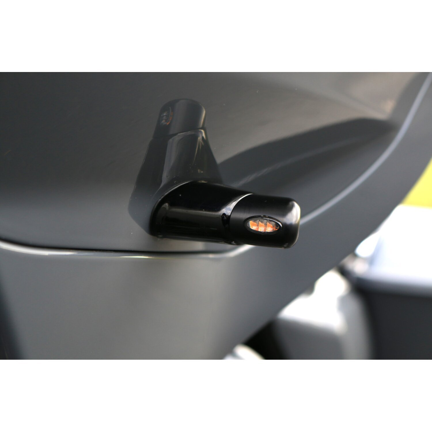 Kodlin, Elypse LED mini front turn signals. DLR, Black, Matte