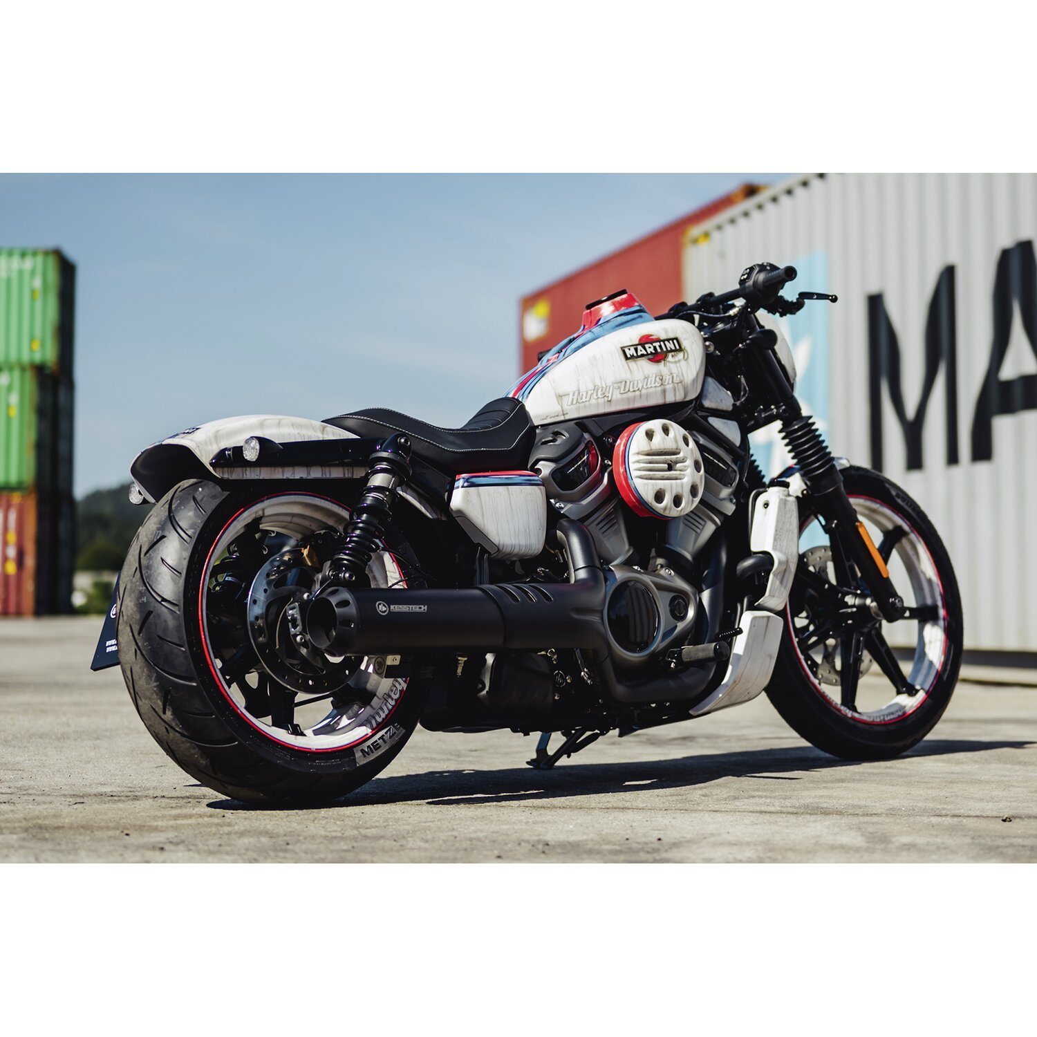 Cult-Werk, Nightster OEM style rear fender, Black, Matte