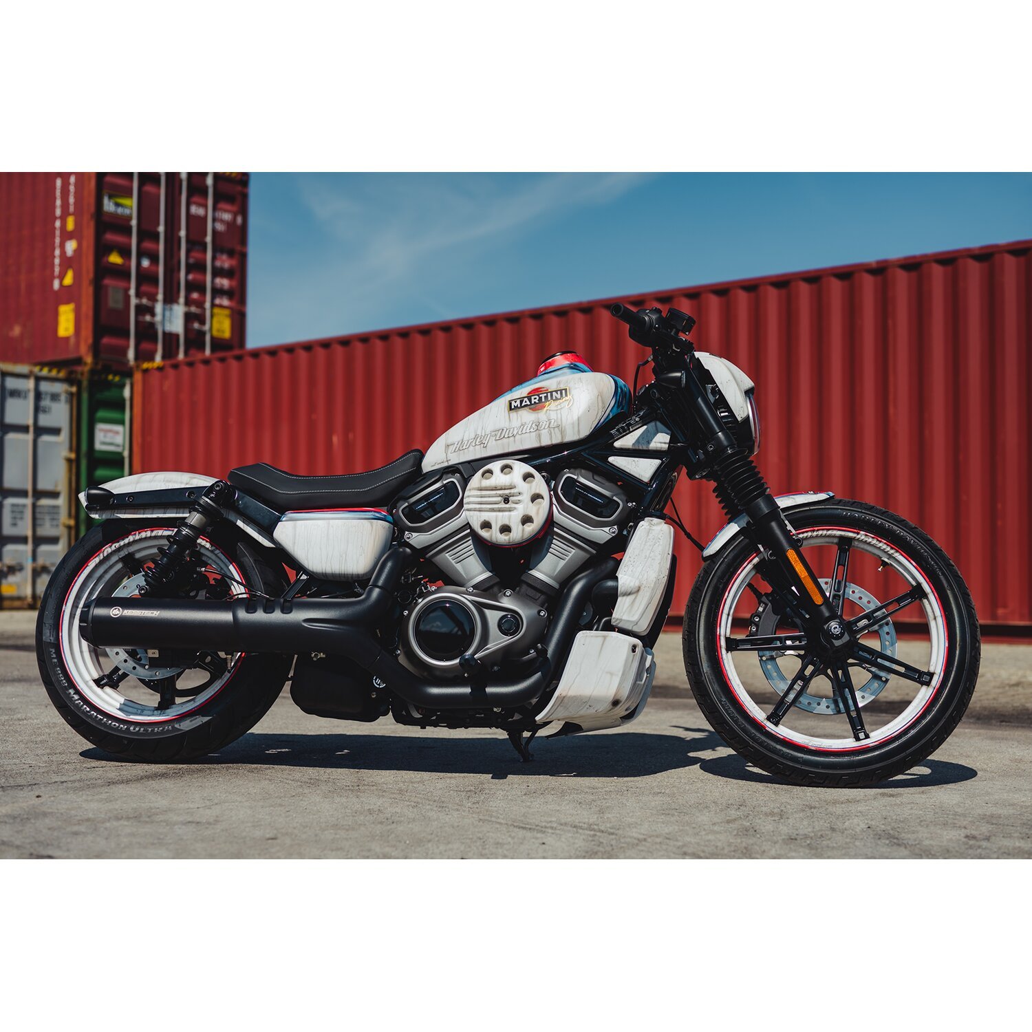 Cult-Werk, Nightster OEM style rear fender, Black, Matte