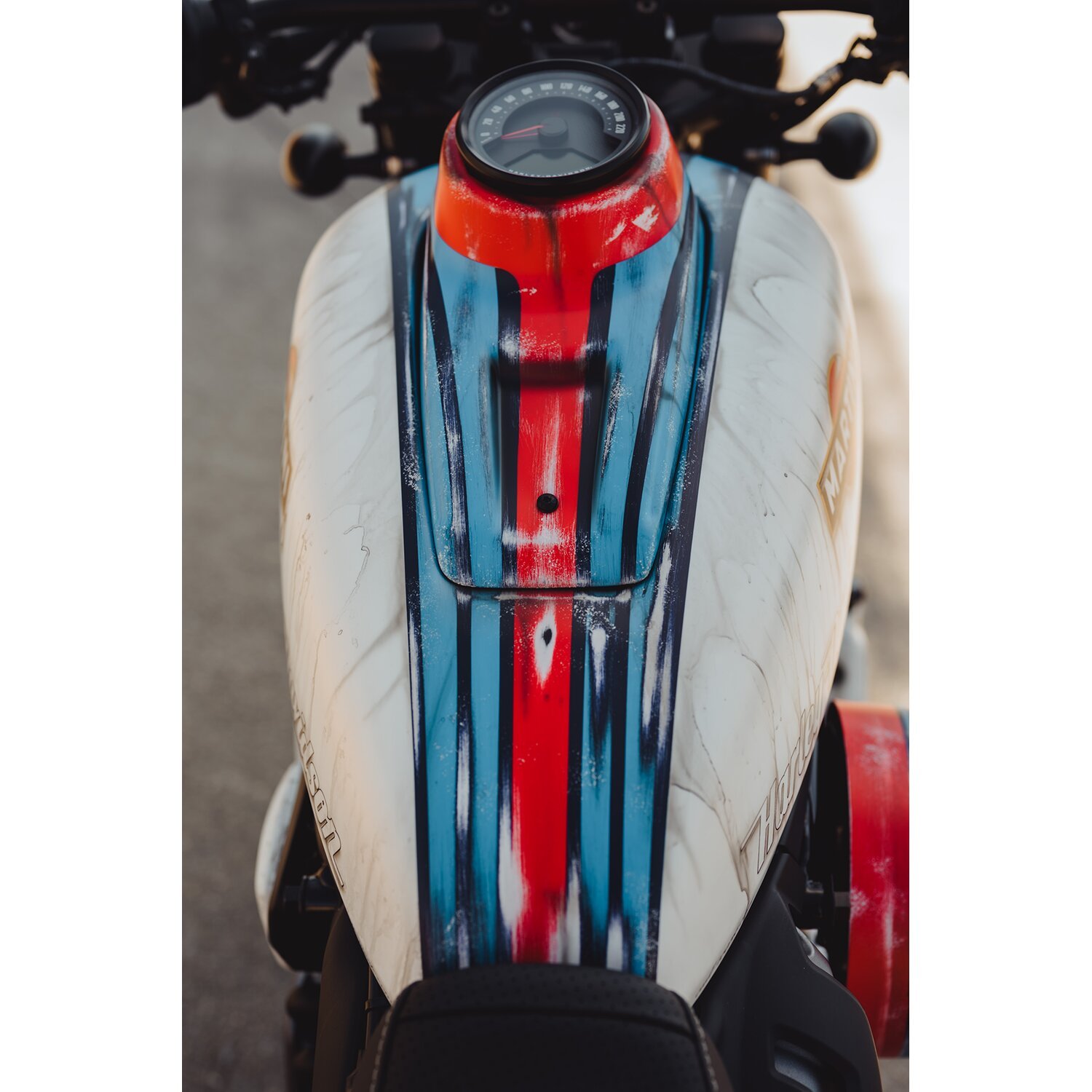 Cult-Werk, Nightster dash cover, Black, Matte