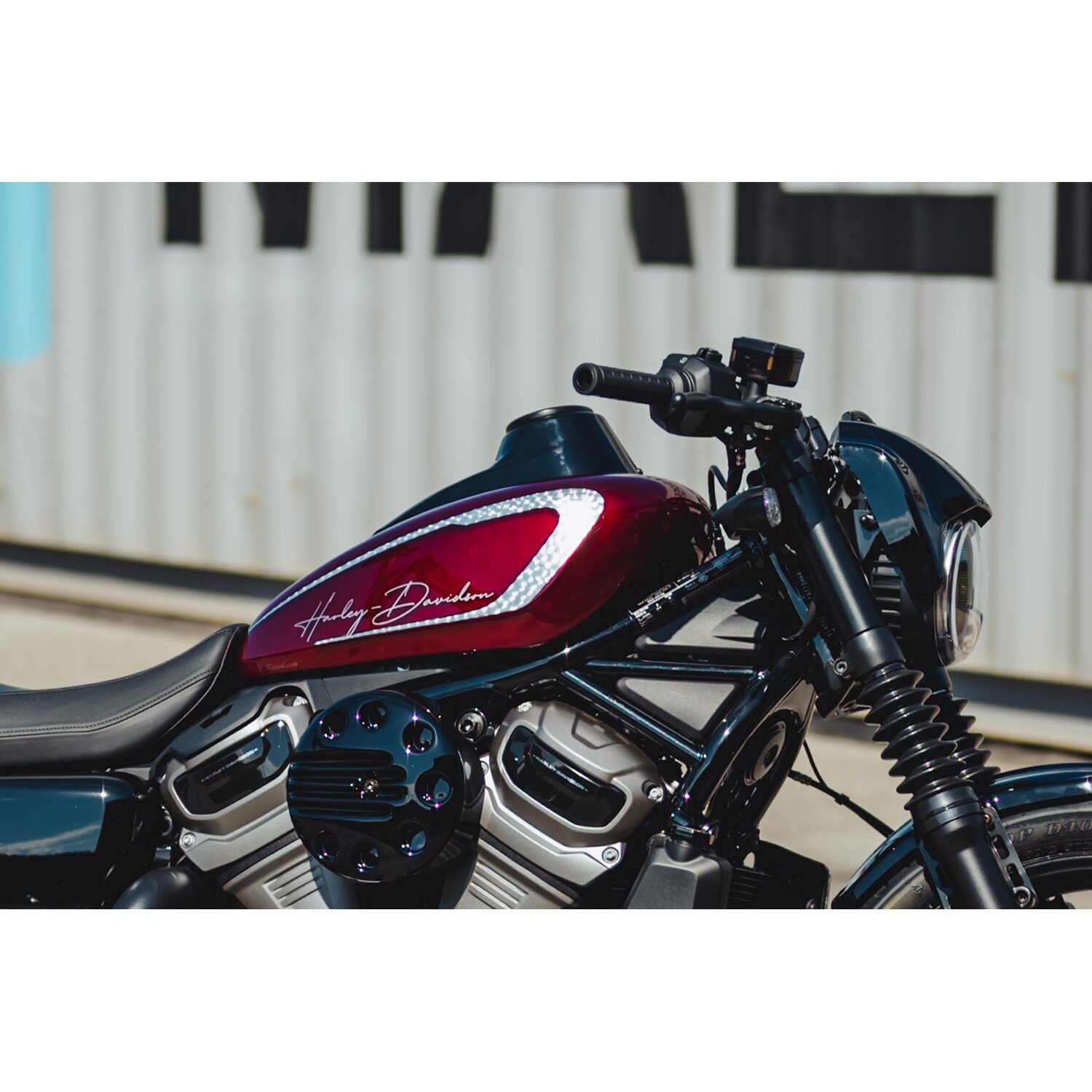 Cult-Werk, Nightster dash cover, Black, Gloss