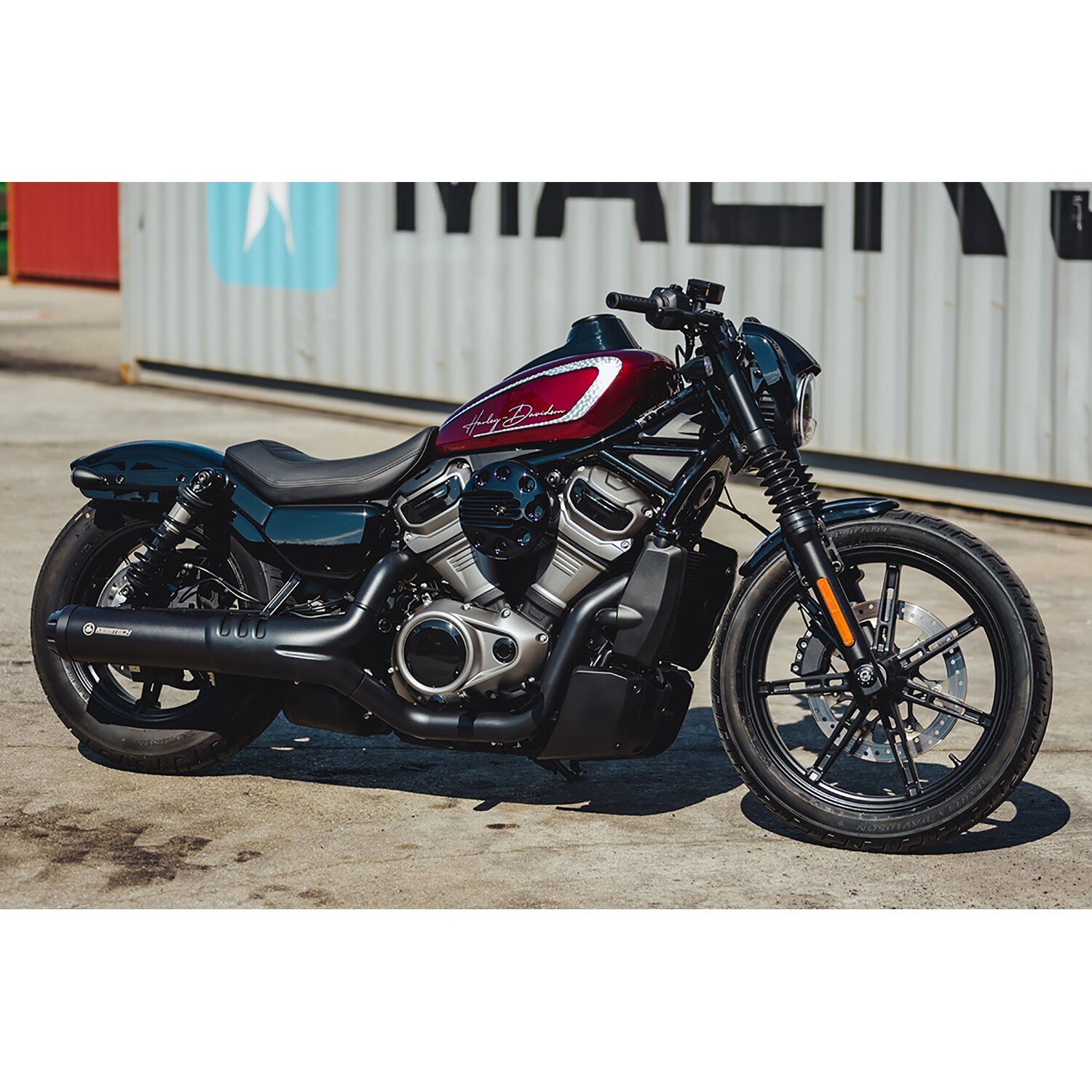 Cult-Werk, Nightster dash cover, Black, Gloss