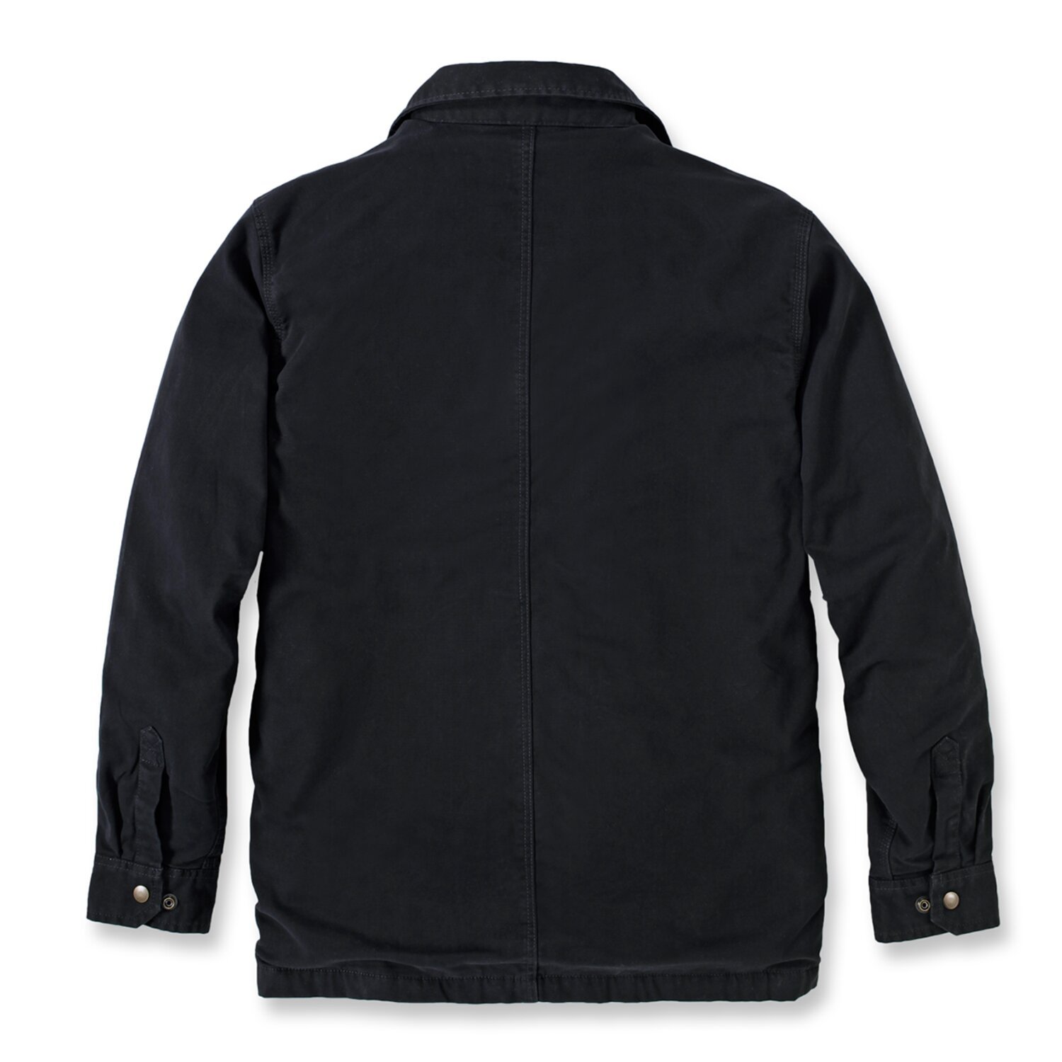 Carhartt Lined denim shirt jack, Black, 2XL