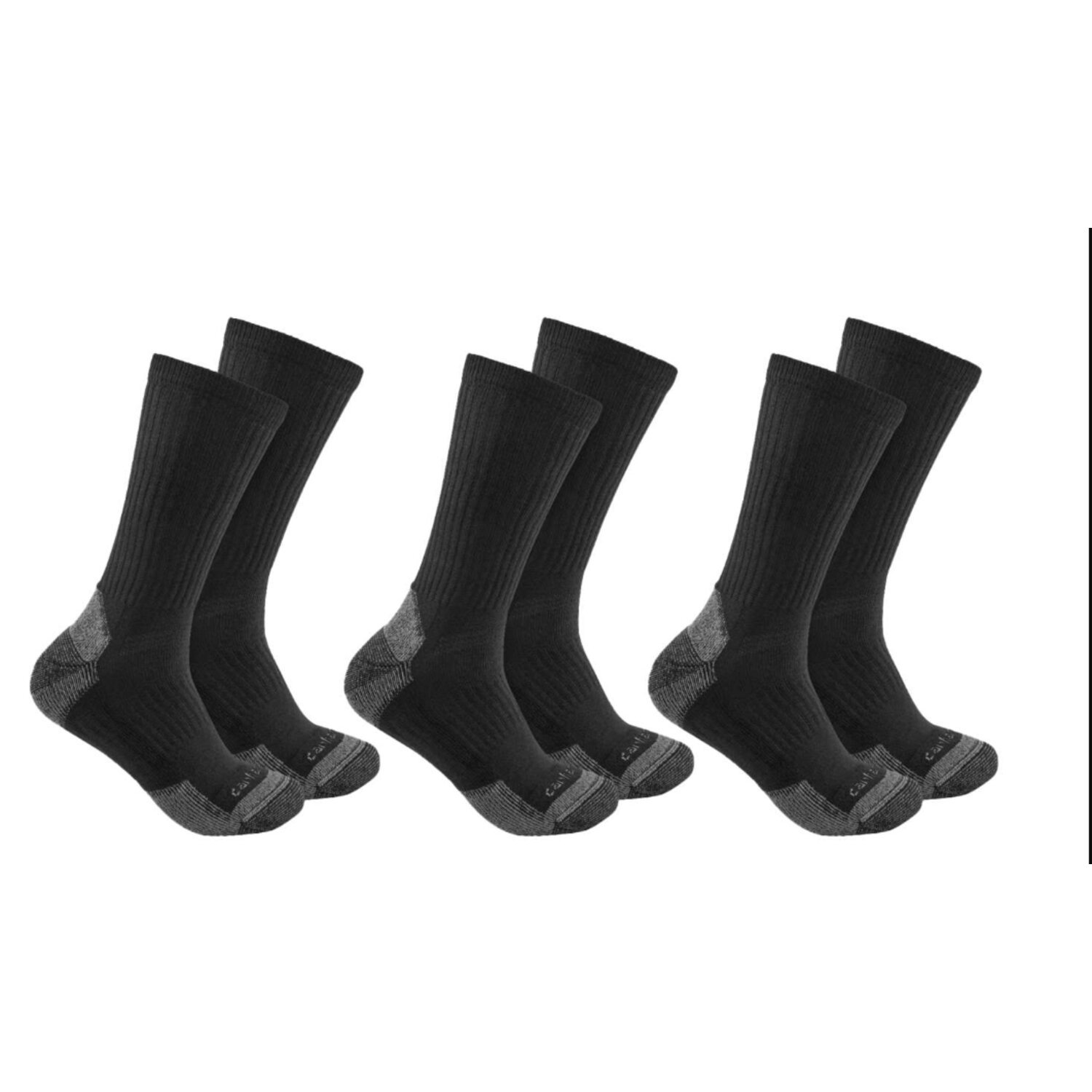 Carhartt Cotton Blend Crew Sock 3 Pack